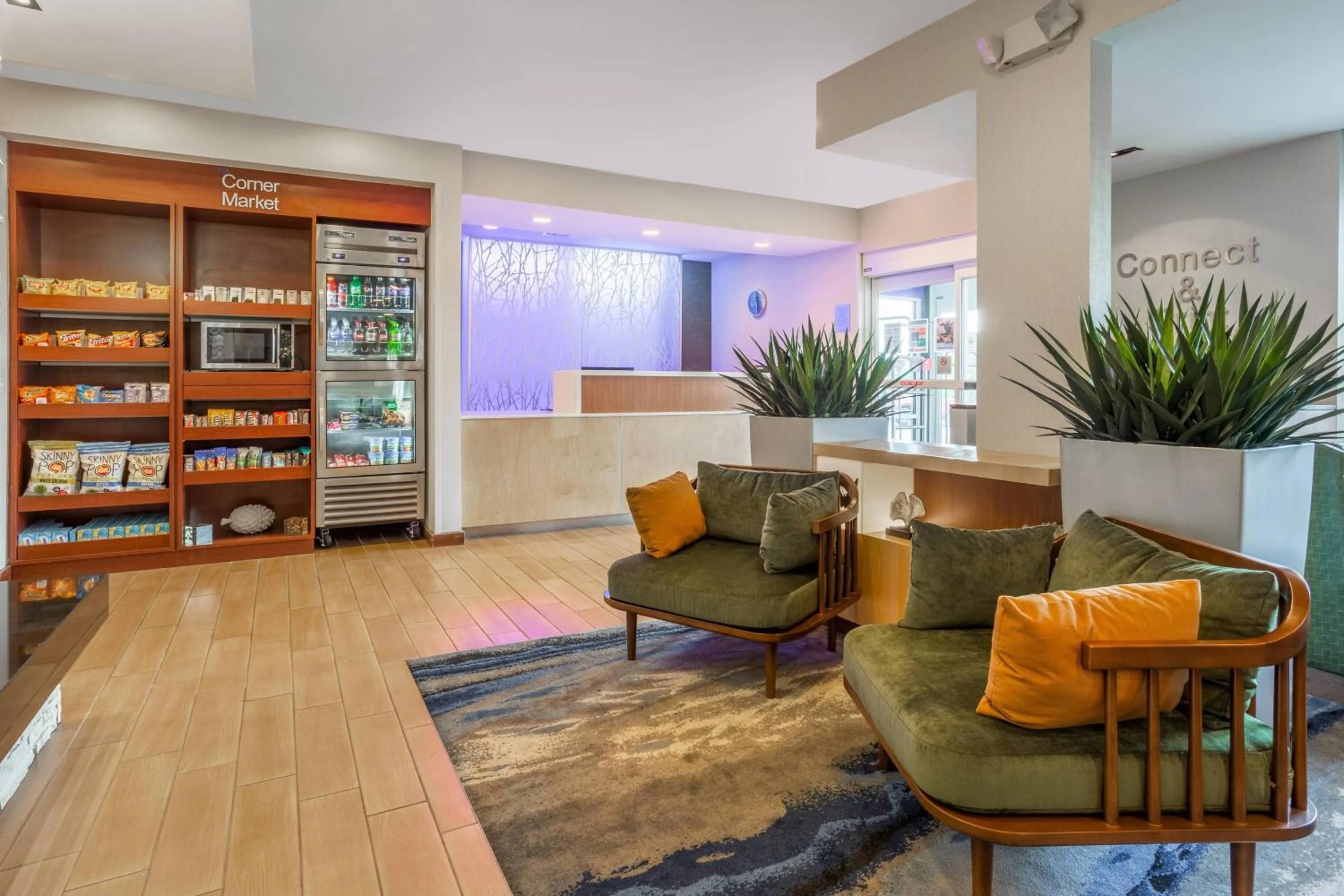 Lobby or reception in Fairfield Inn & Suites Indianapolis Northwest