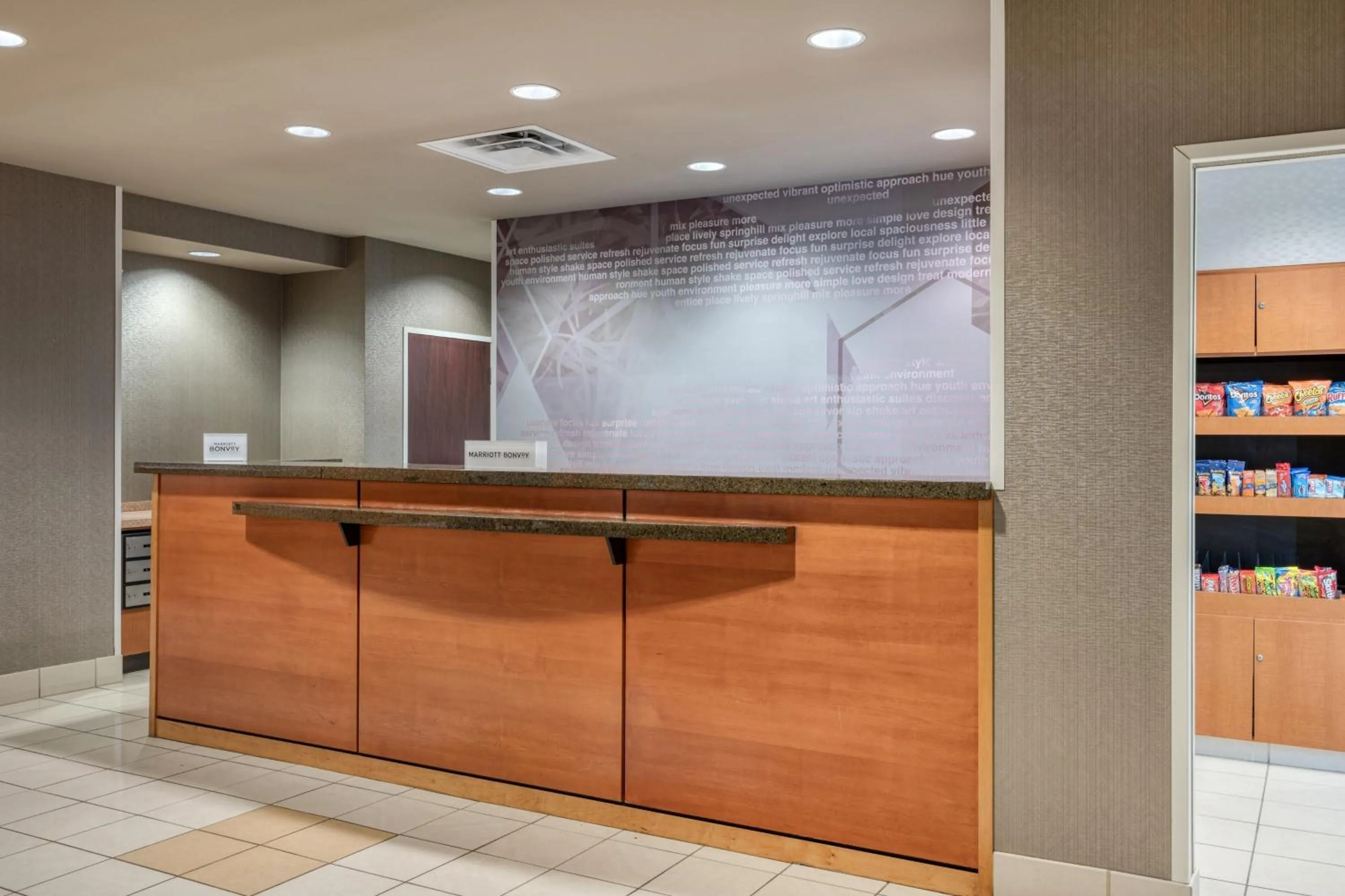 Lobby or reception in SpringHill Suites Terre Haute