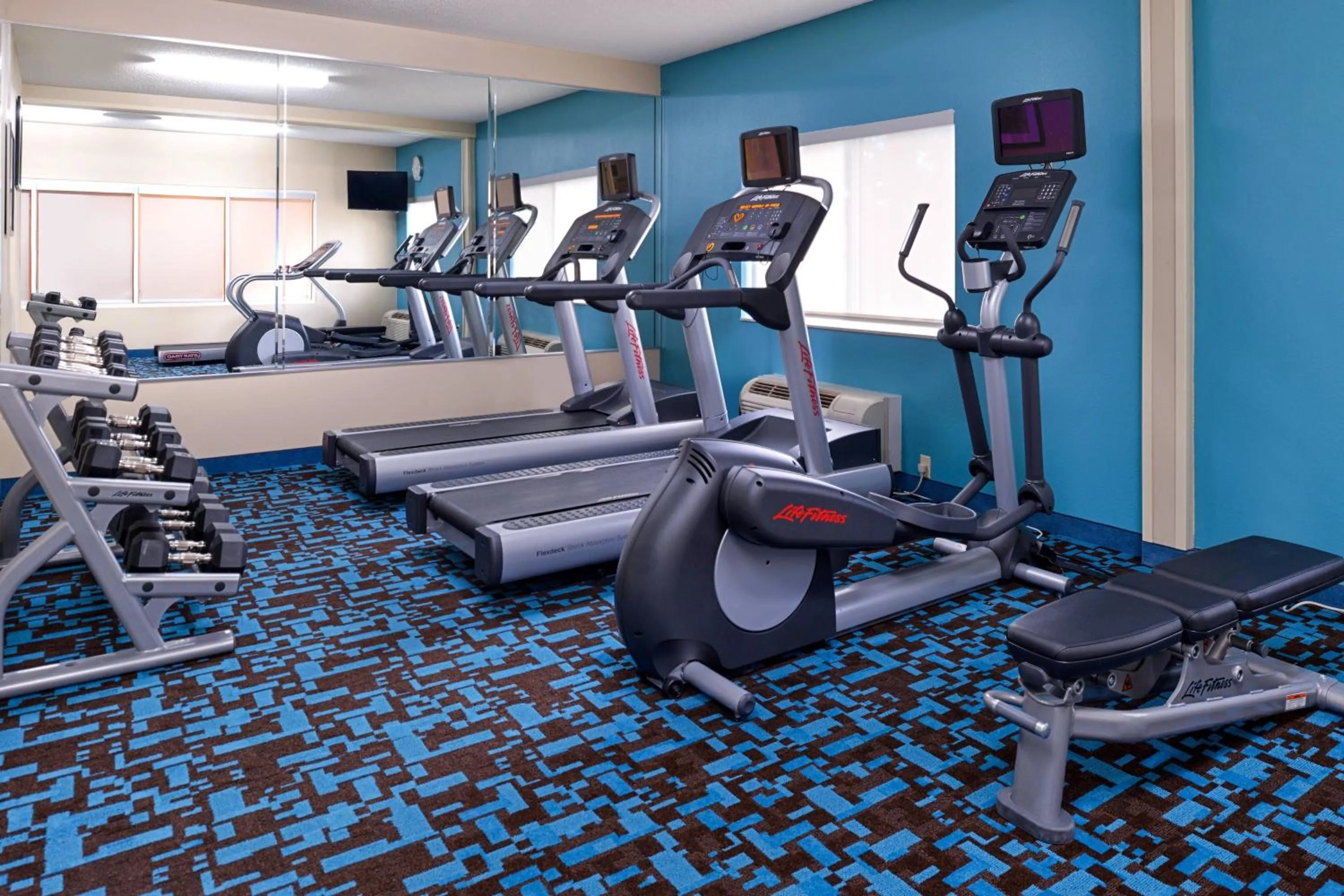 Fitness centre/facilities in Fairfield Inn Jacksonville Orange Park