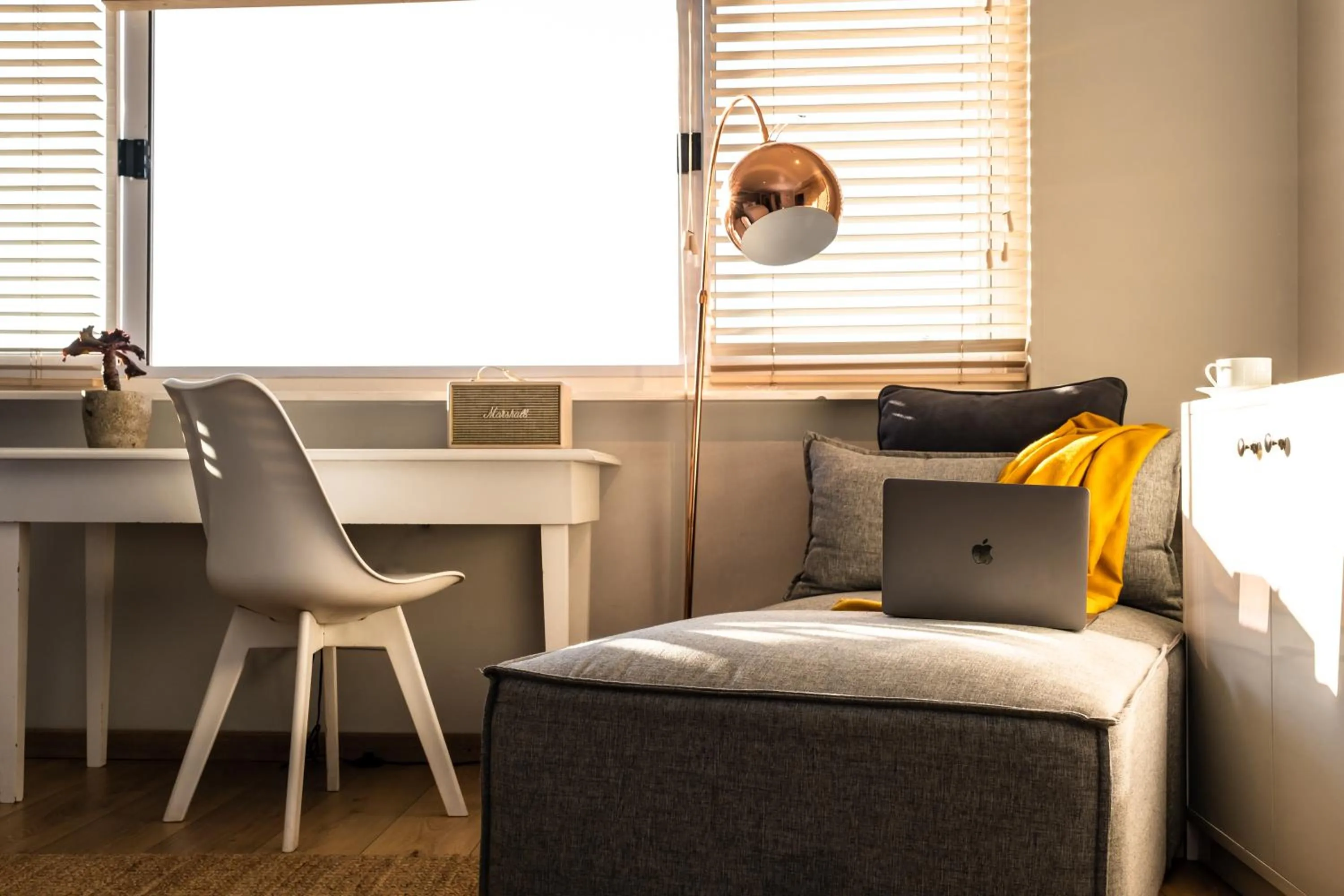 Seating area in Pablo House