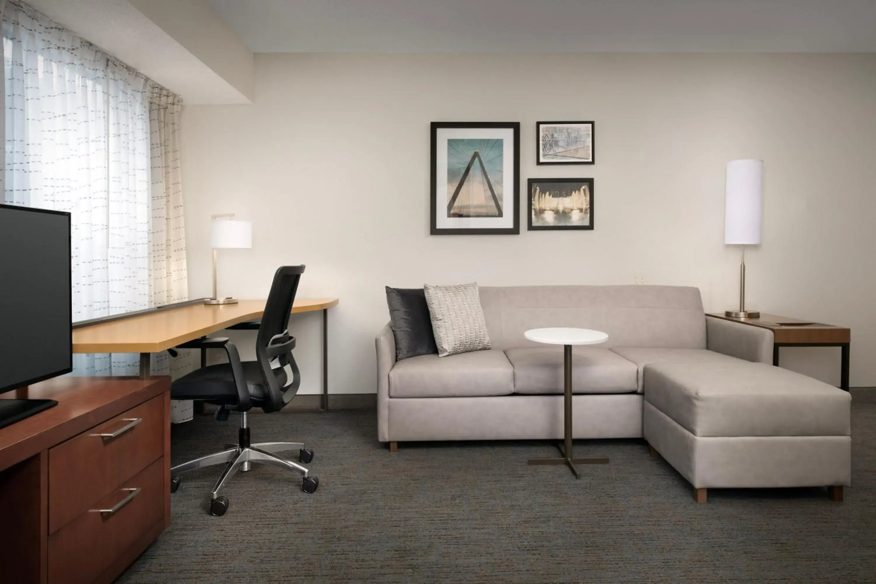 King Studio with Sofa Bed in Residence Inn Kansas City Overland Park King Studio with Sofa Bed in Residence Inn Kansas City Overland Park