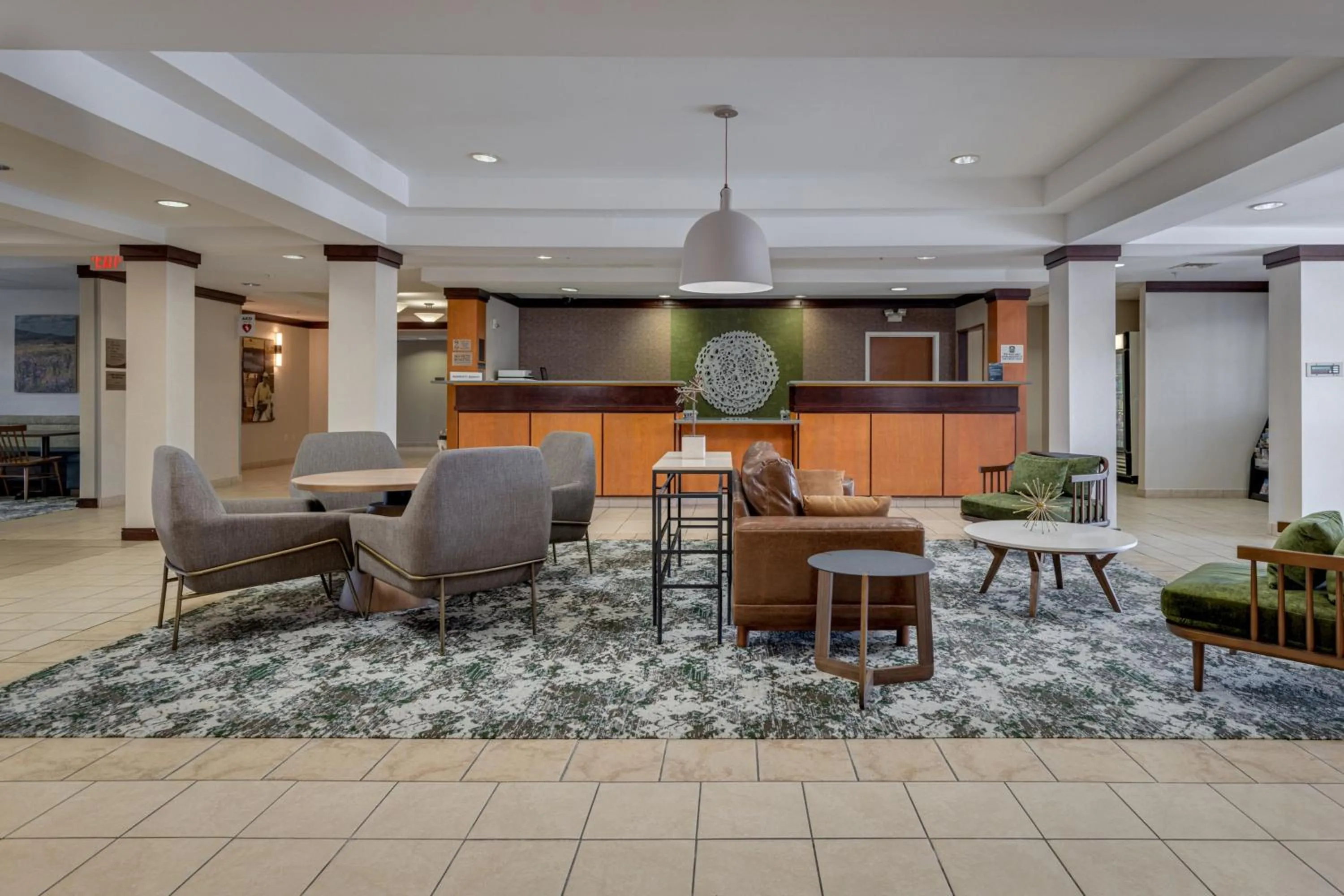 Lobby or reception in Fairfield Inn & Suites by Marriott Lawton