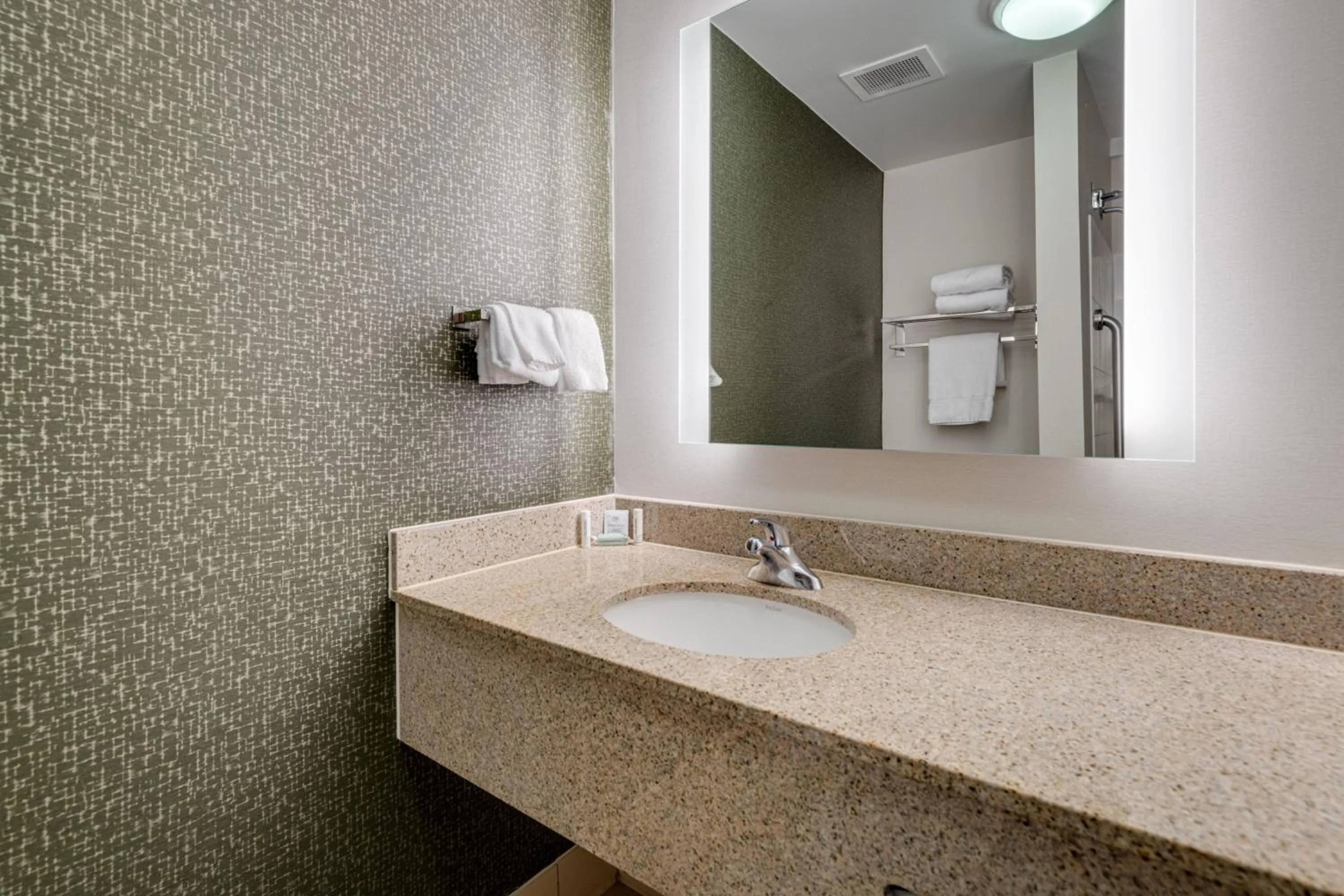 Bathroom in Fairfield Inn & Suites by Marriott Lawton