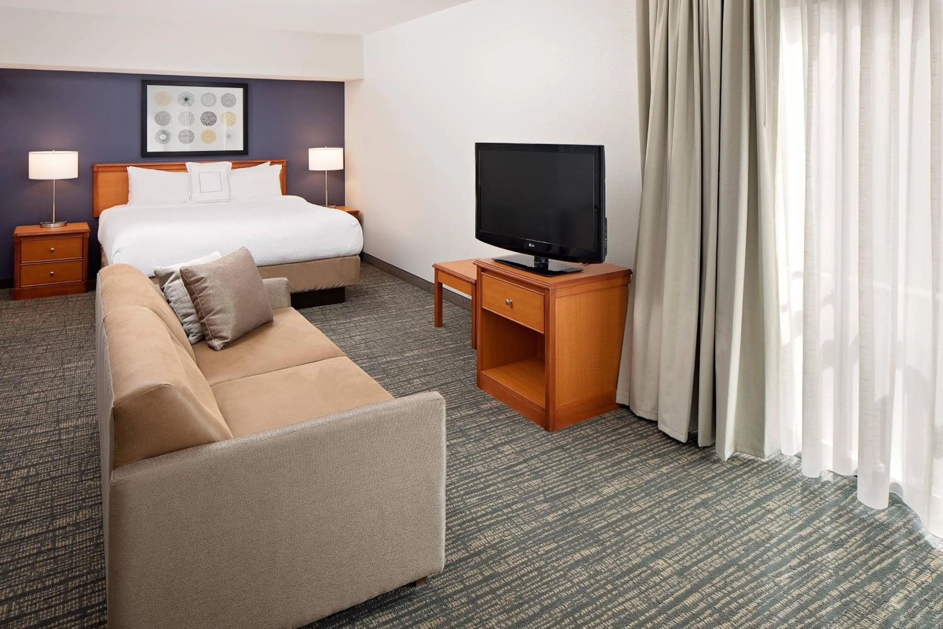 Photo of the whole room, Bed in Residence Inn by Marriott Lexington North