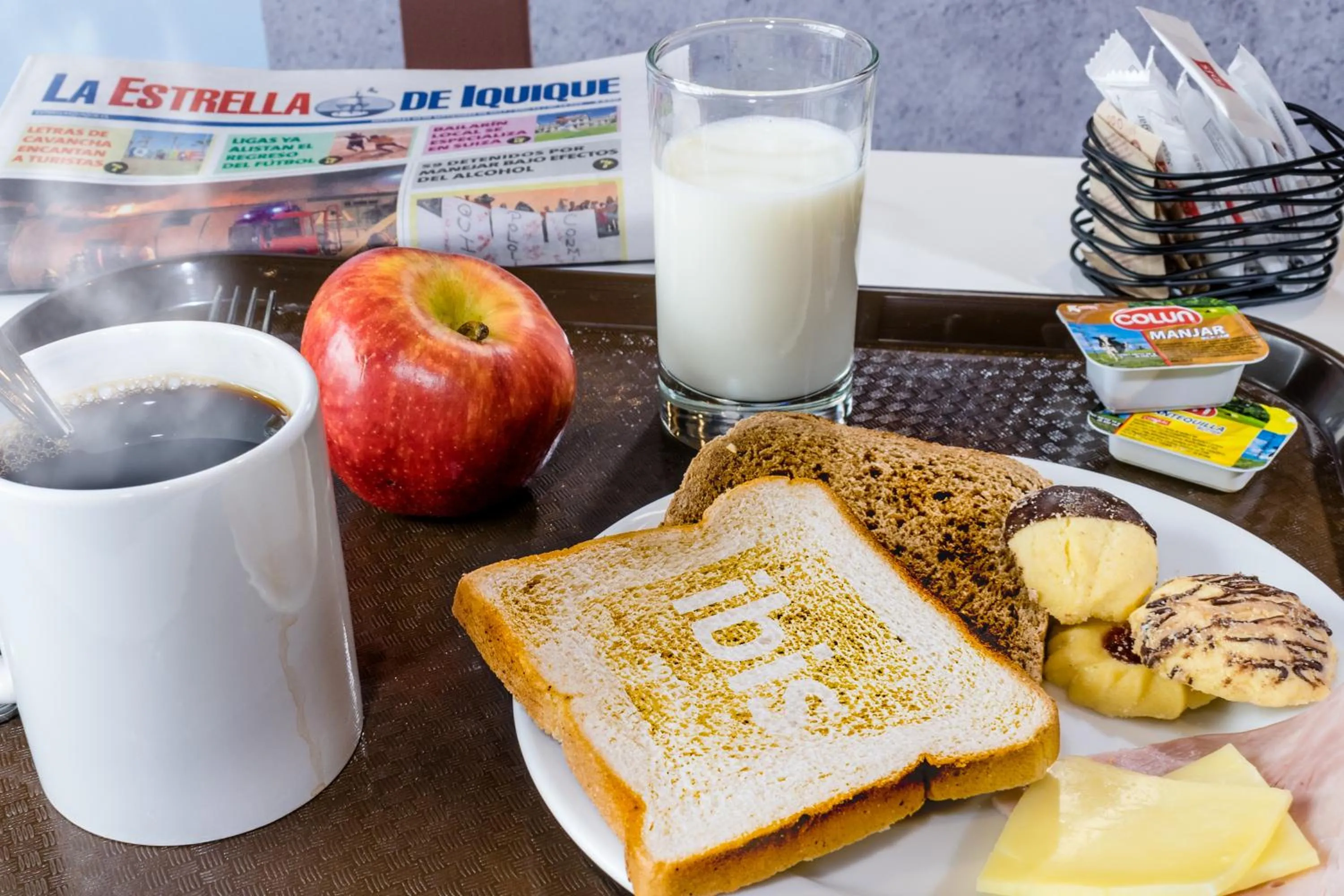 Food and drinks in ibis budget Iquique