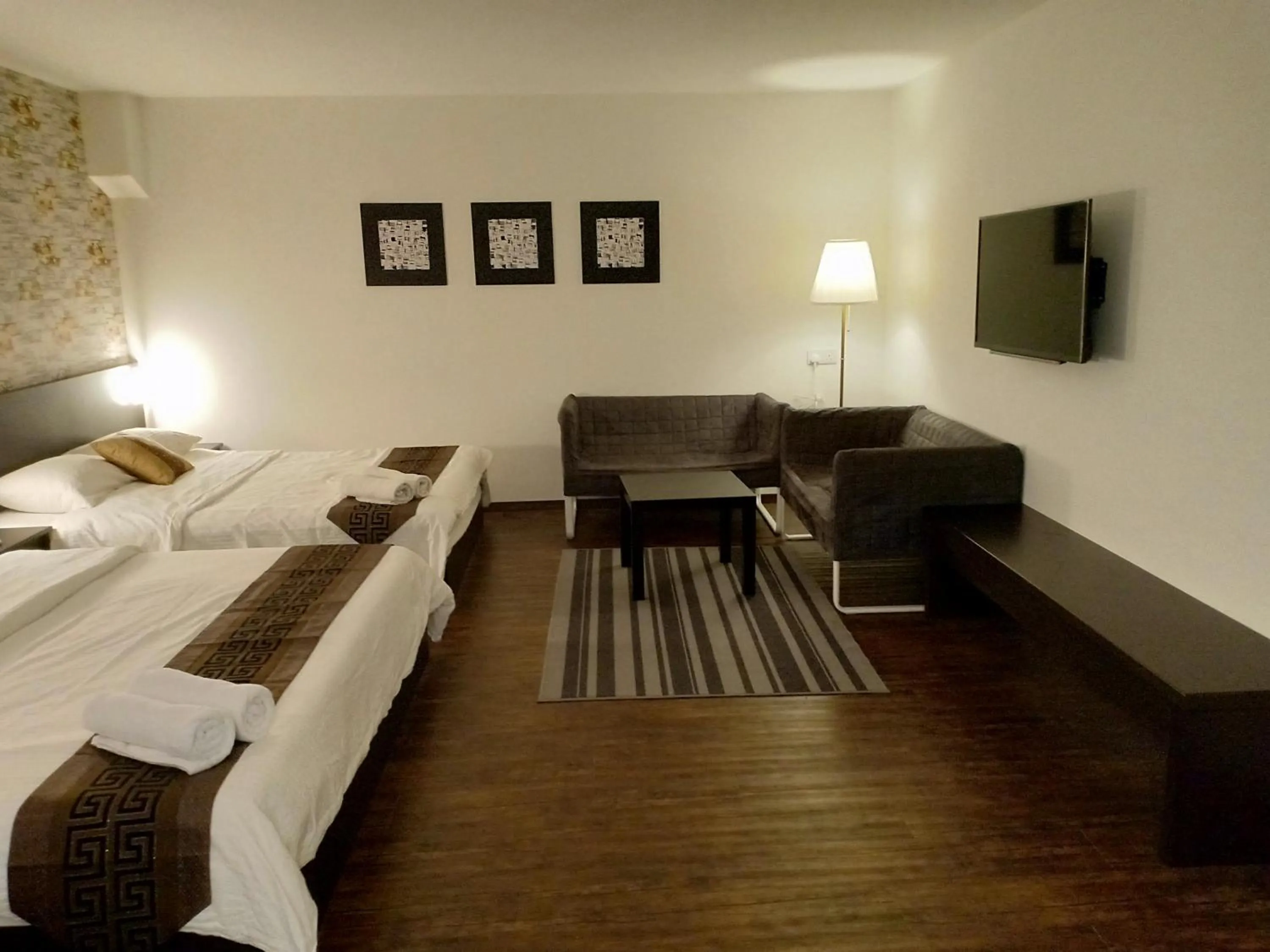 Bed in 52 The Grace hotel