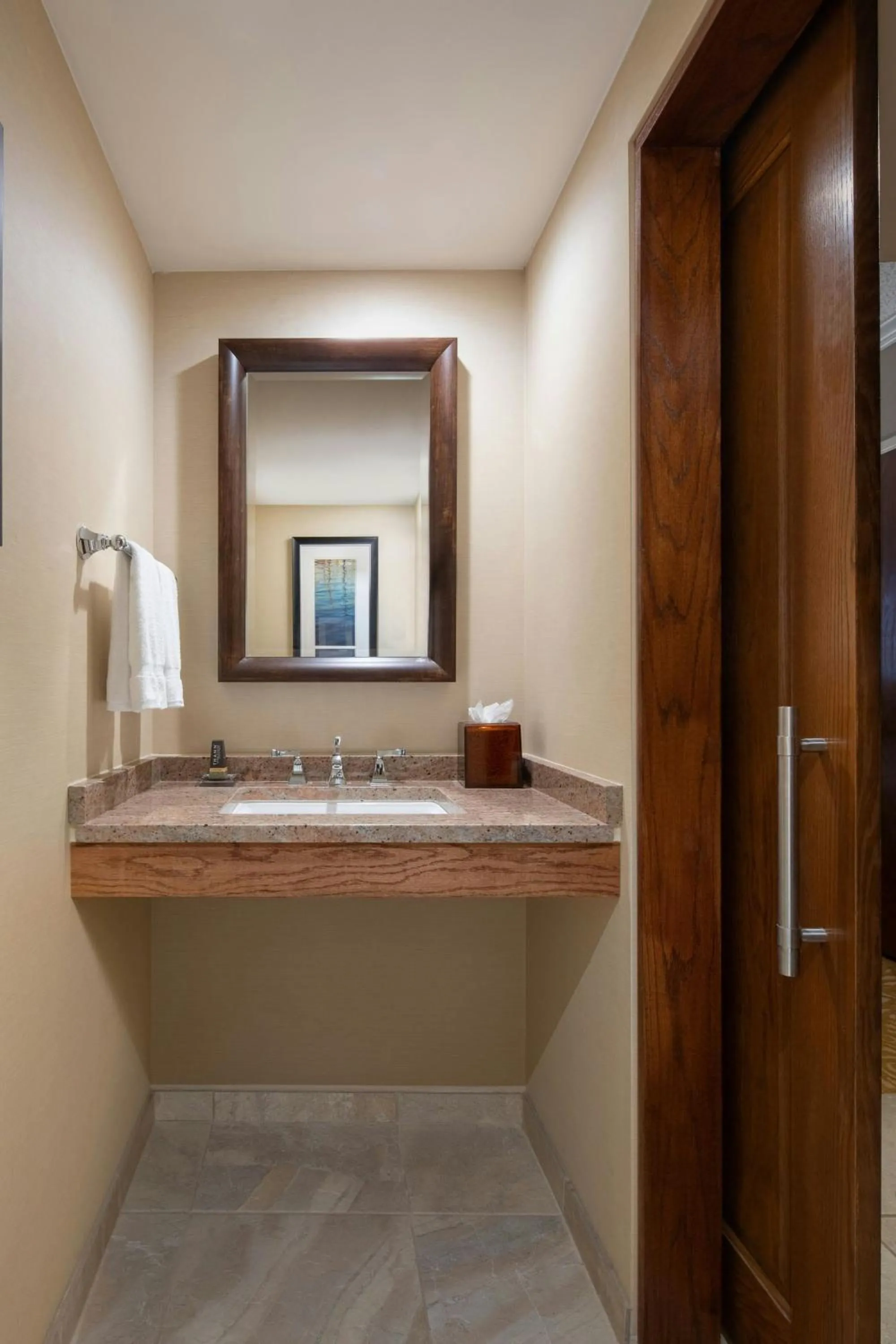 Bathroom in The Lincoln Marriott Cornhusker Hotel