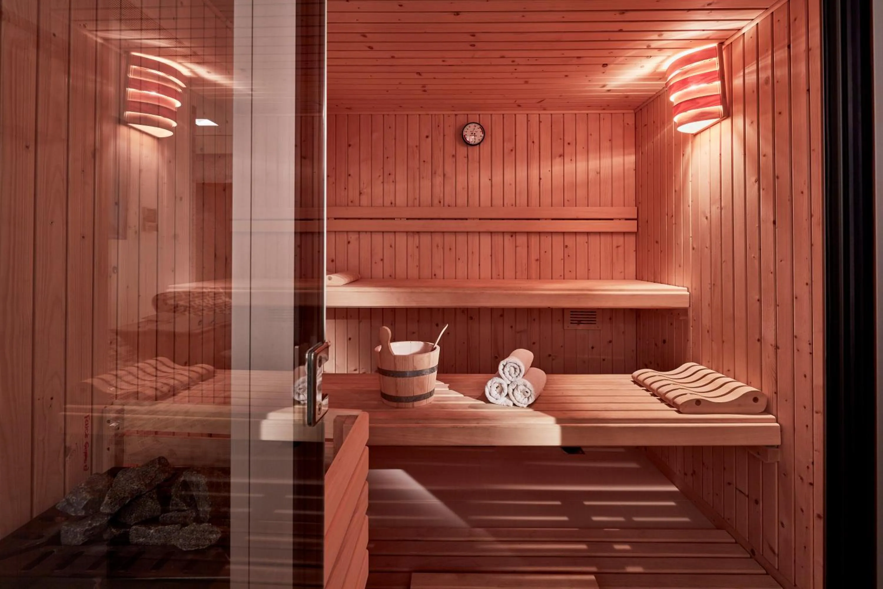 Sauna in Arte & Mare Elia Luxury Suites and Villas