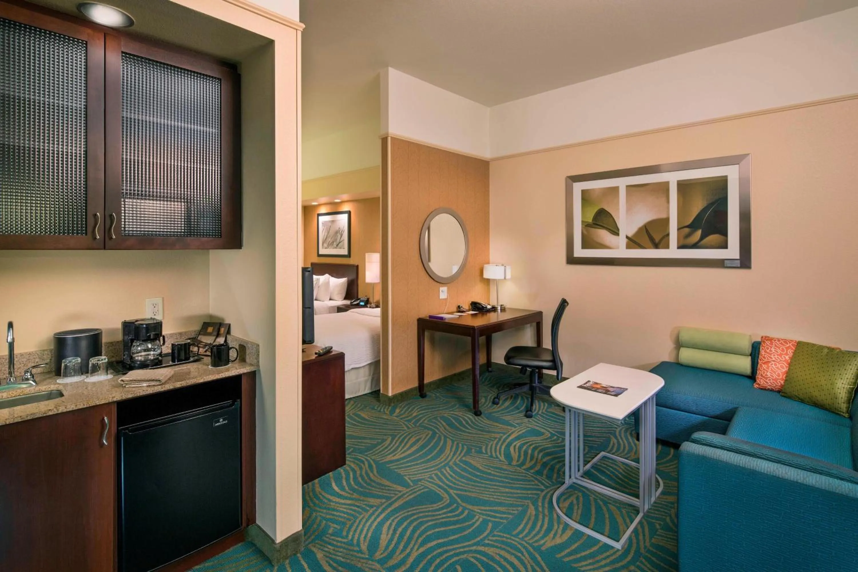 Living room in SpringHill Suites by Marriott Laredo