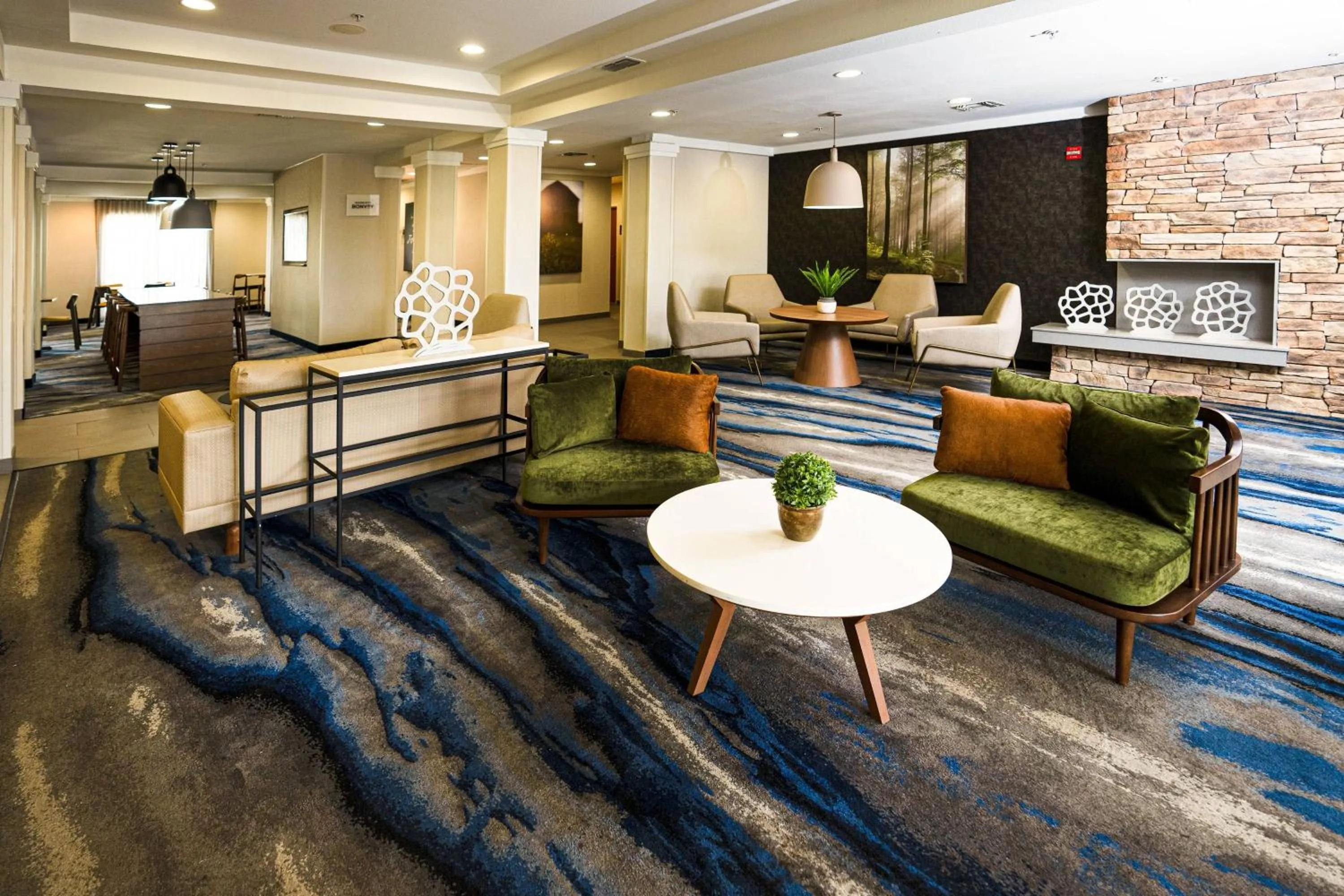 Lobby or reception in Fairfield Inn & Suites Laredo