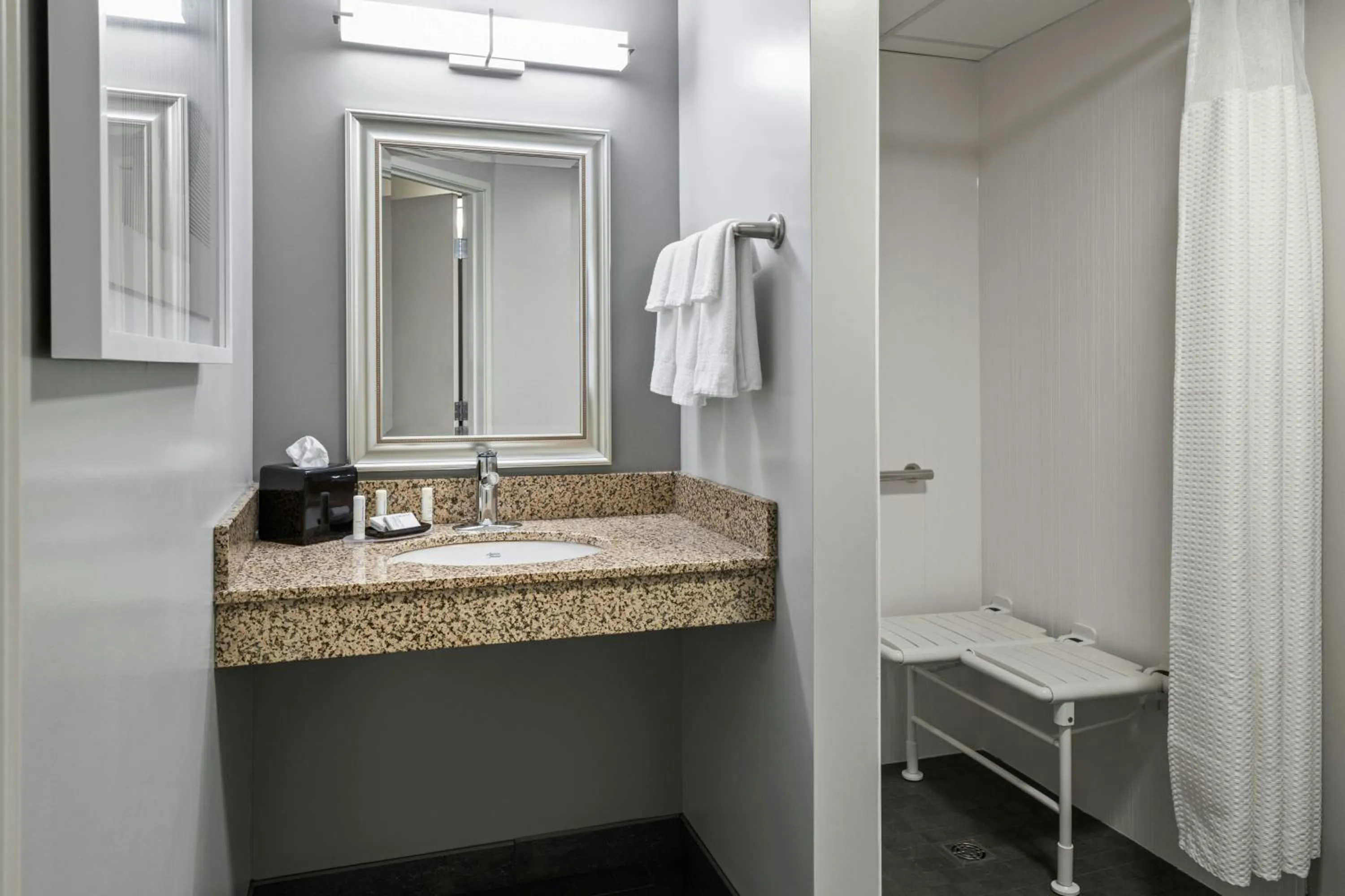 Bathroom in Courtyard La Crosse Downtown/Mississippi Riverfront