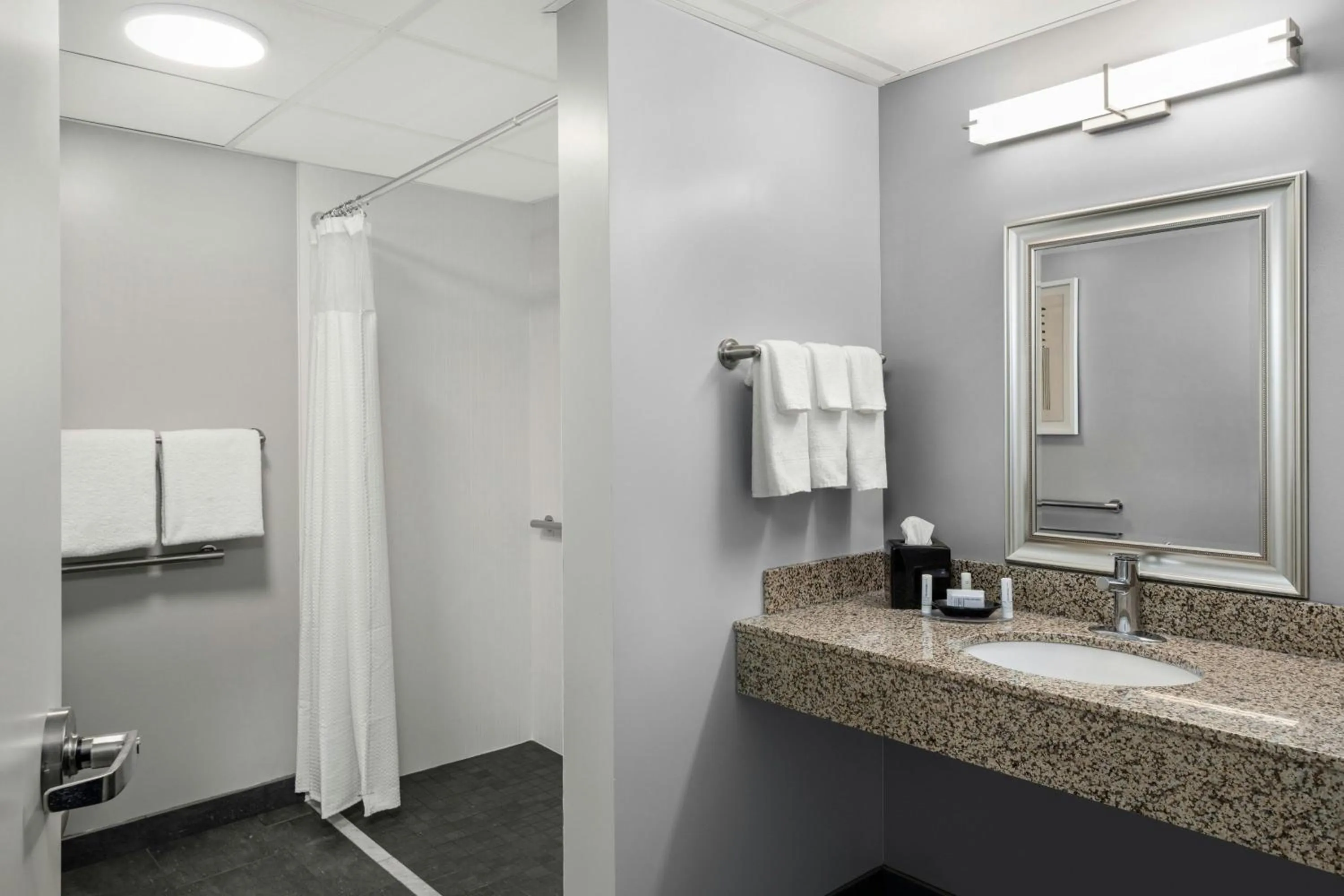 Bathroom in Courtyard La Crosse Downtown/Mississippi Riverfront