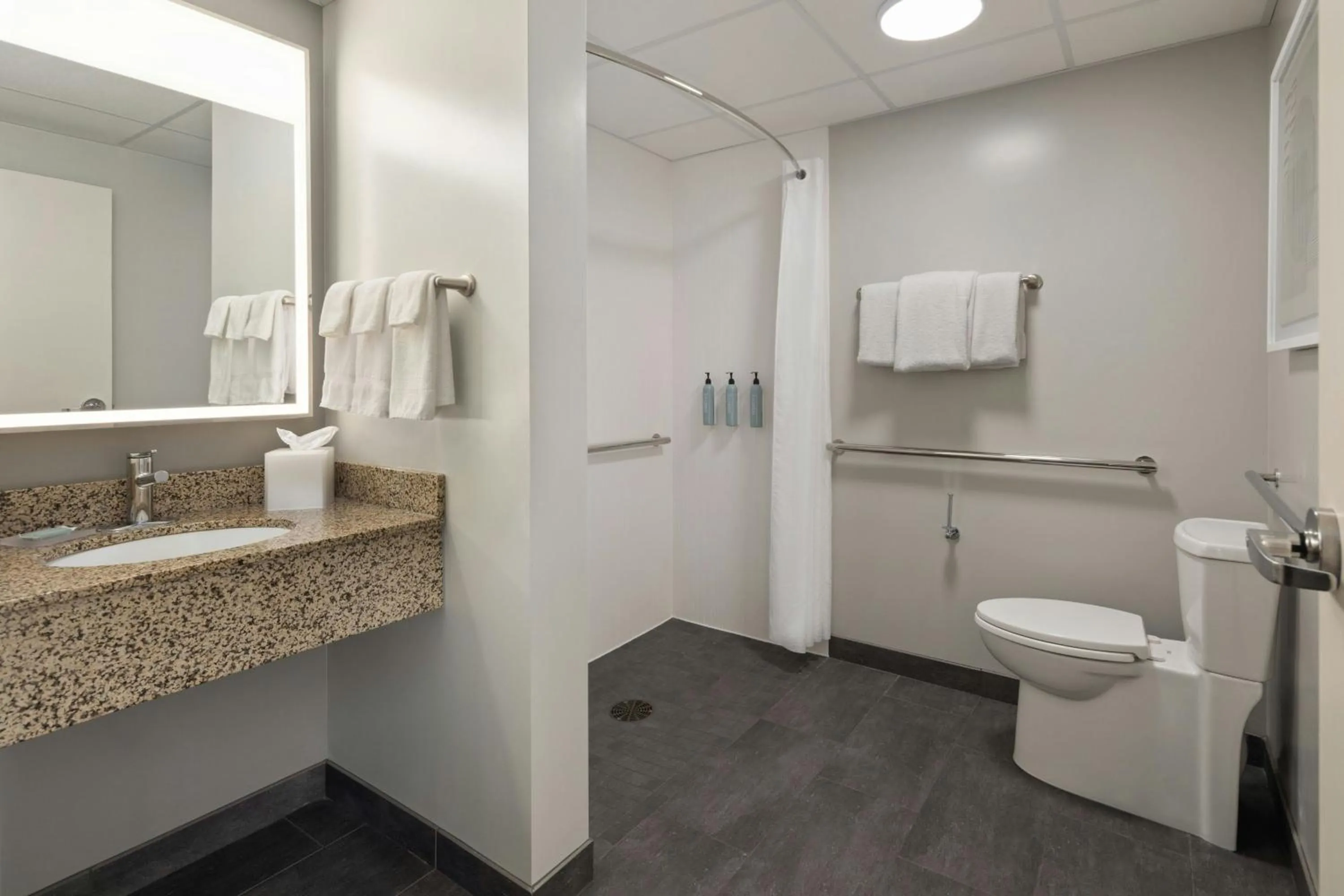 Bathroom in Courtyard La Crosse Downtown/Mississippi Riverfront