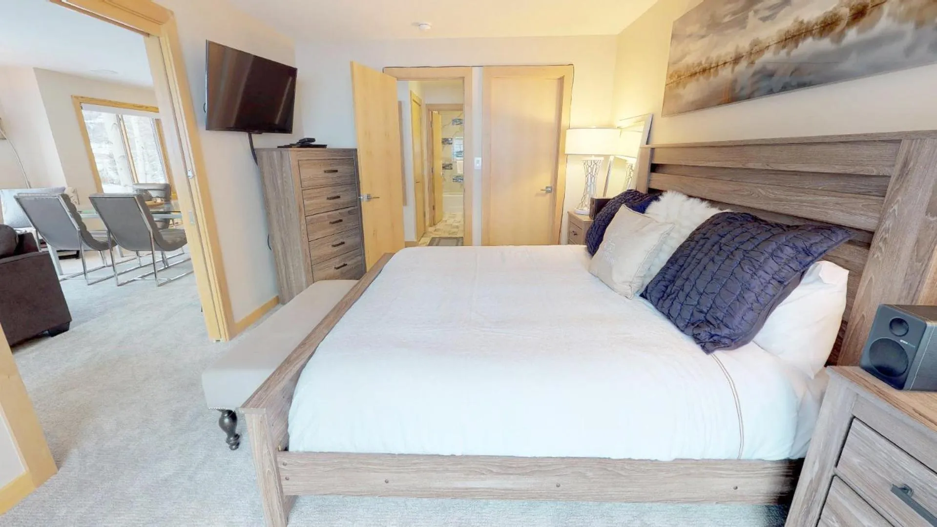 Bedroom, Bed in Villas at Snowmass CLub