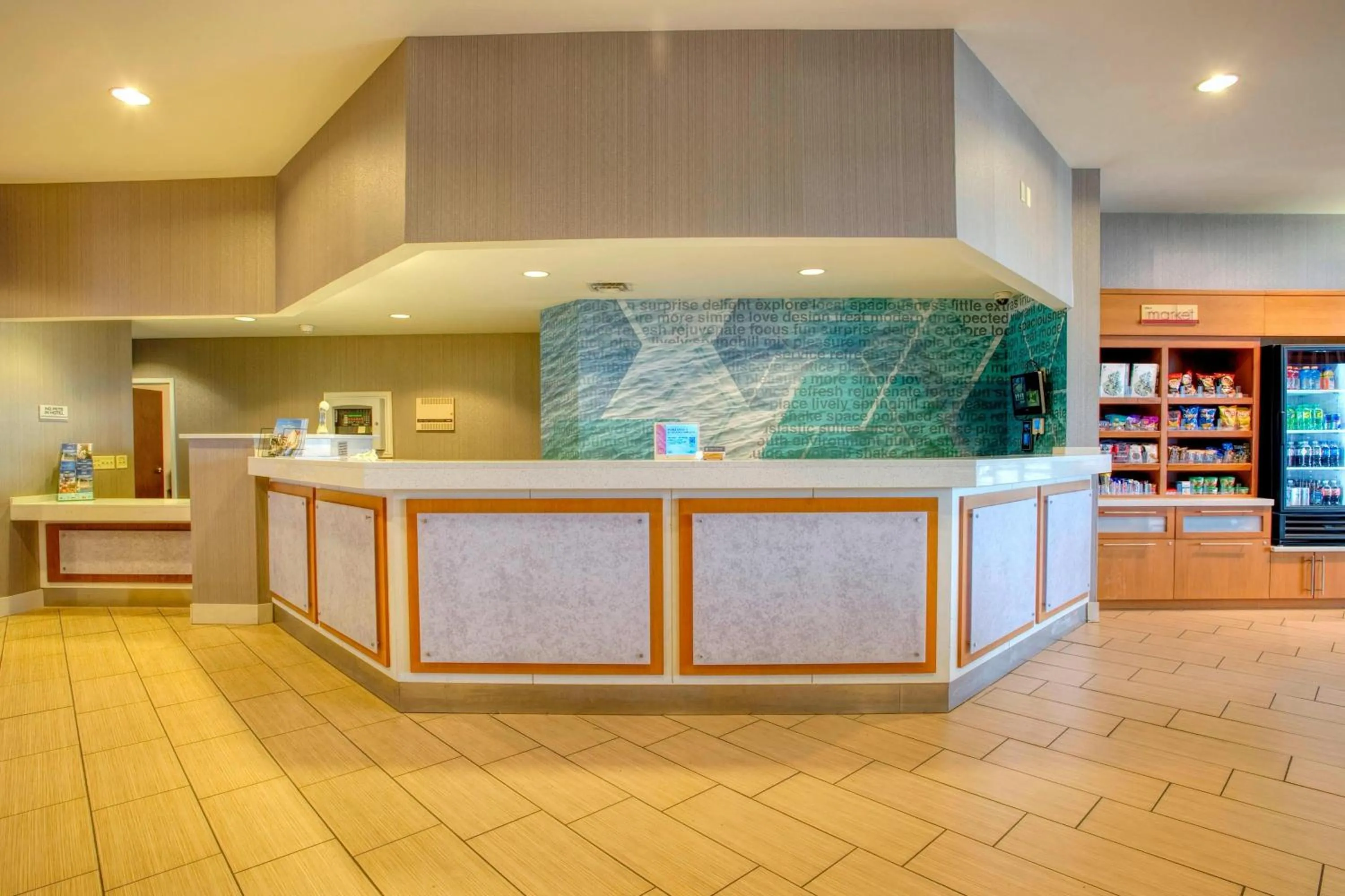 Lobby or reception in SpringHill Suites by Marriott Lawrence Downtown