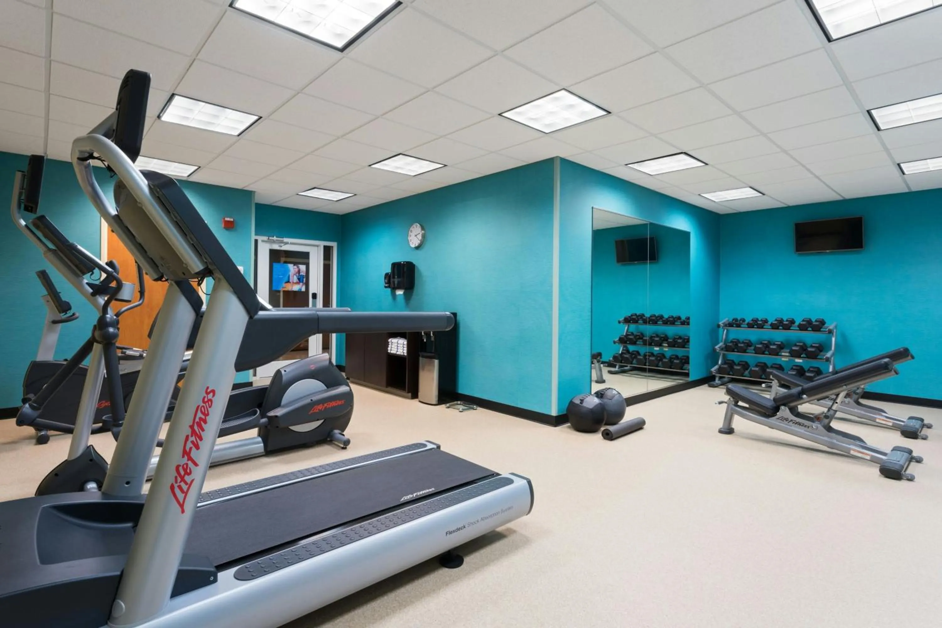 Fitness centre/facilities in Fairfield Inn & Suites by Marriott Odessa