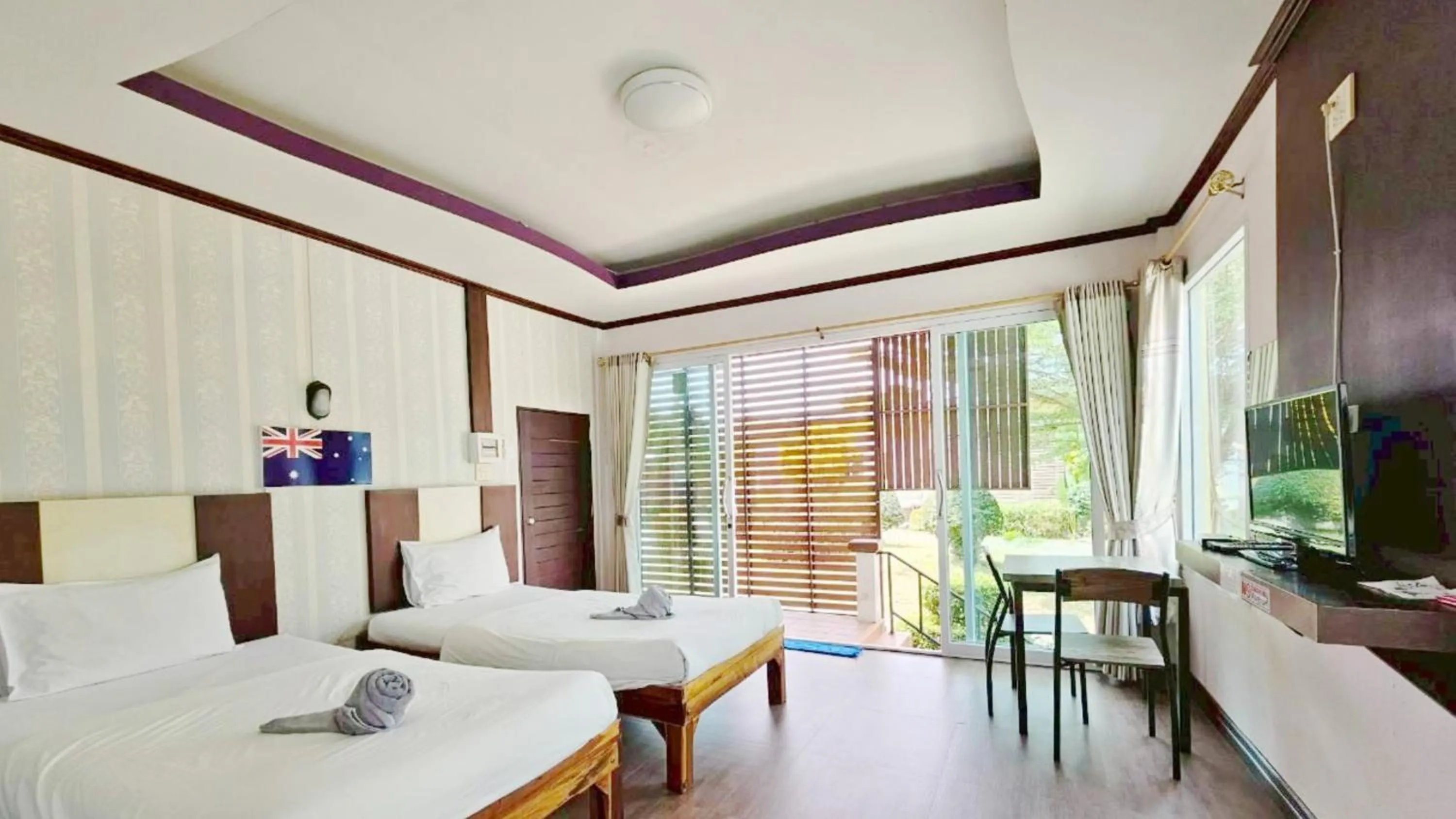 Bed in Lake Terrace Resort