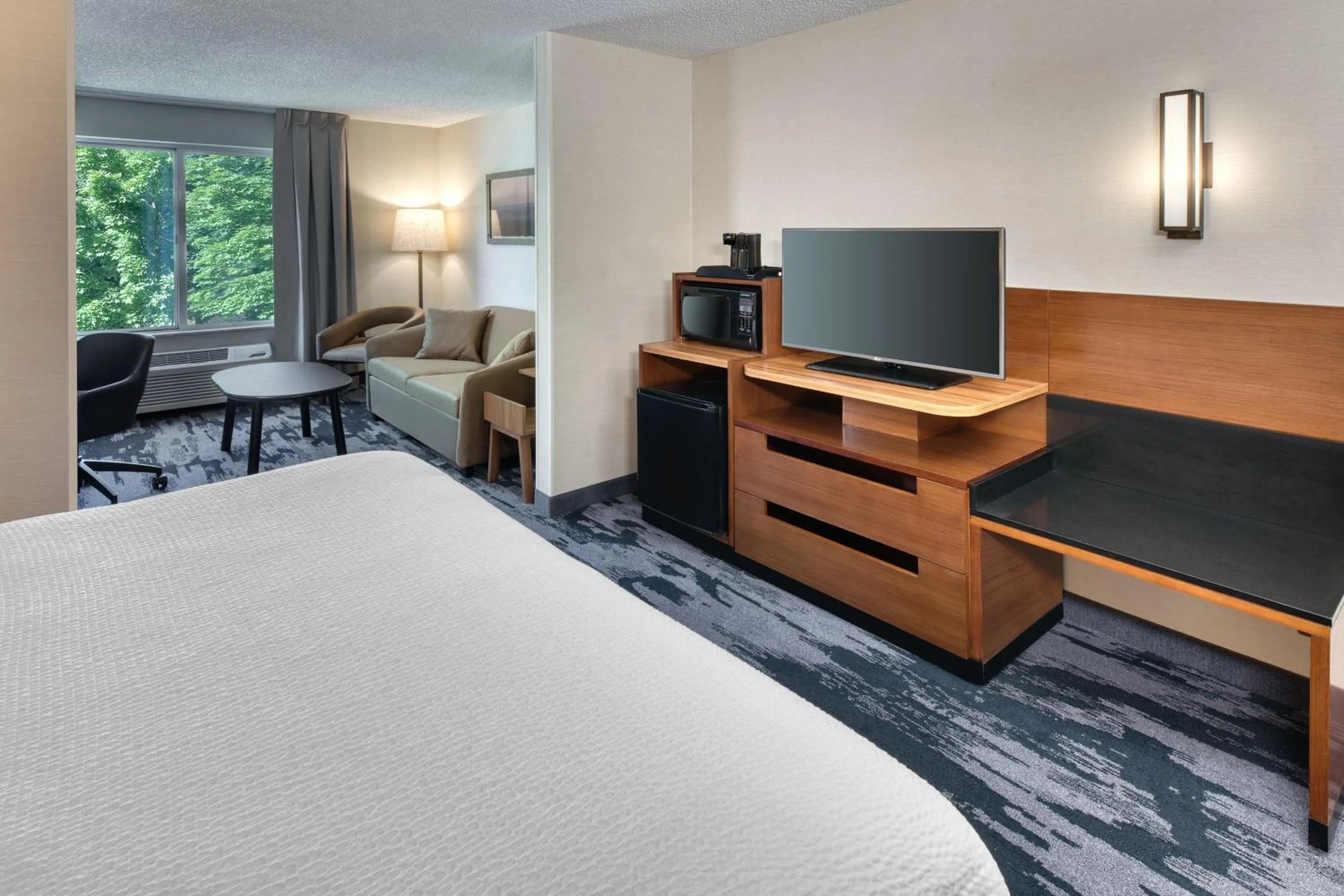 Bedroom, Bed in Fairfield Inn & Suites by Marriott Frankenmuth