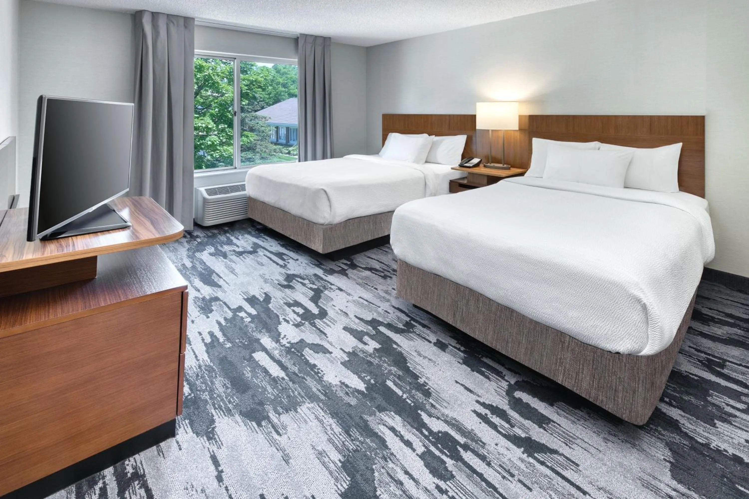 Bedroom, Bed in Fairfield Inn & Suites by Marriott Frankenmuth