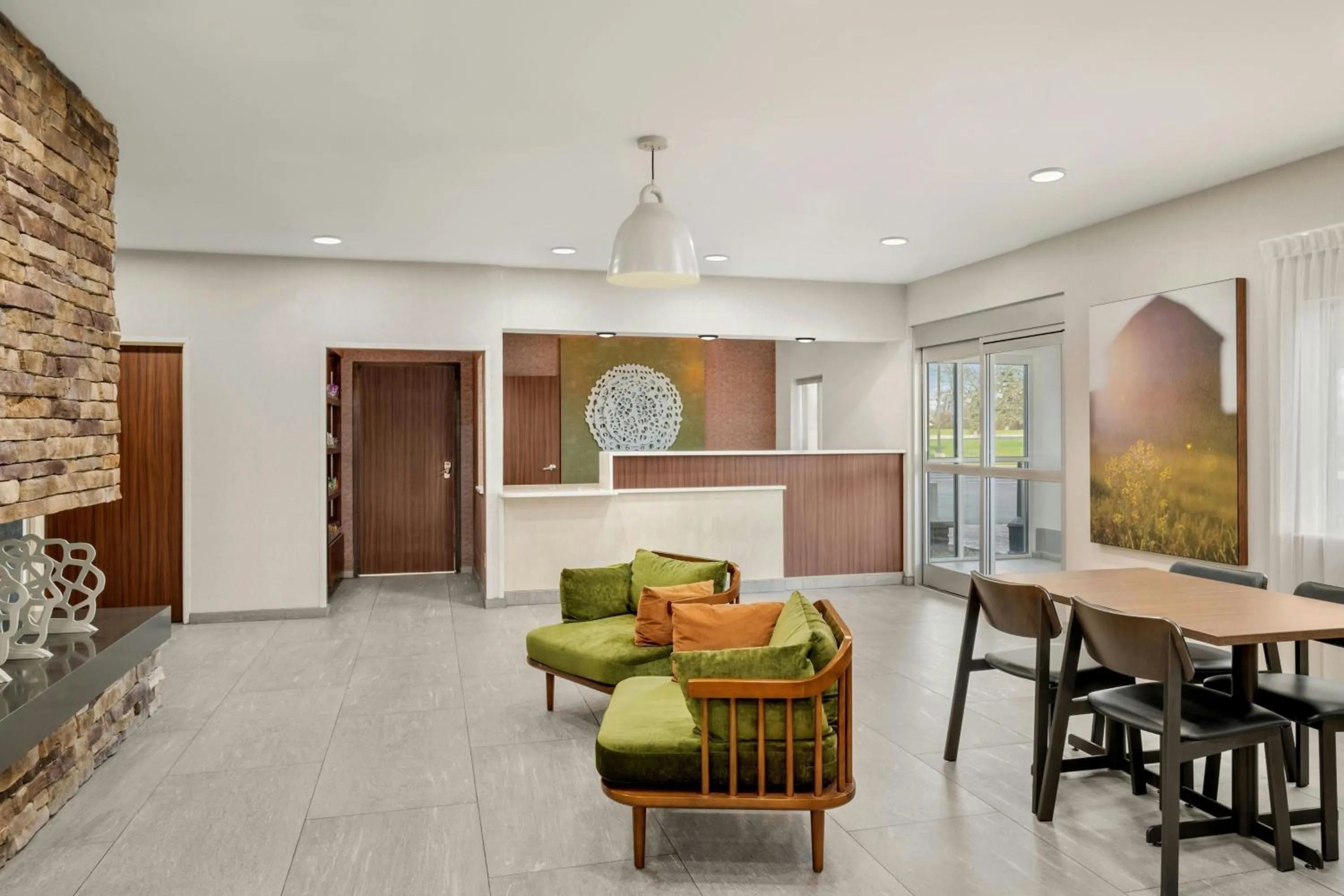 Lobby or reception in Fairfield Inn & Suites Mt. Pleasant