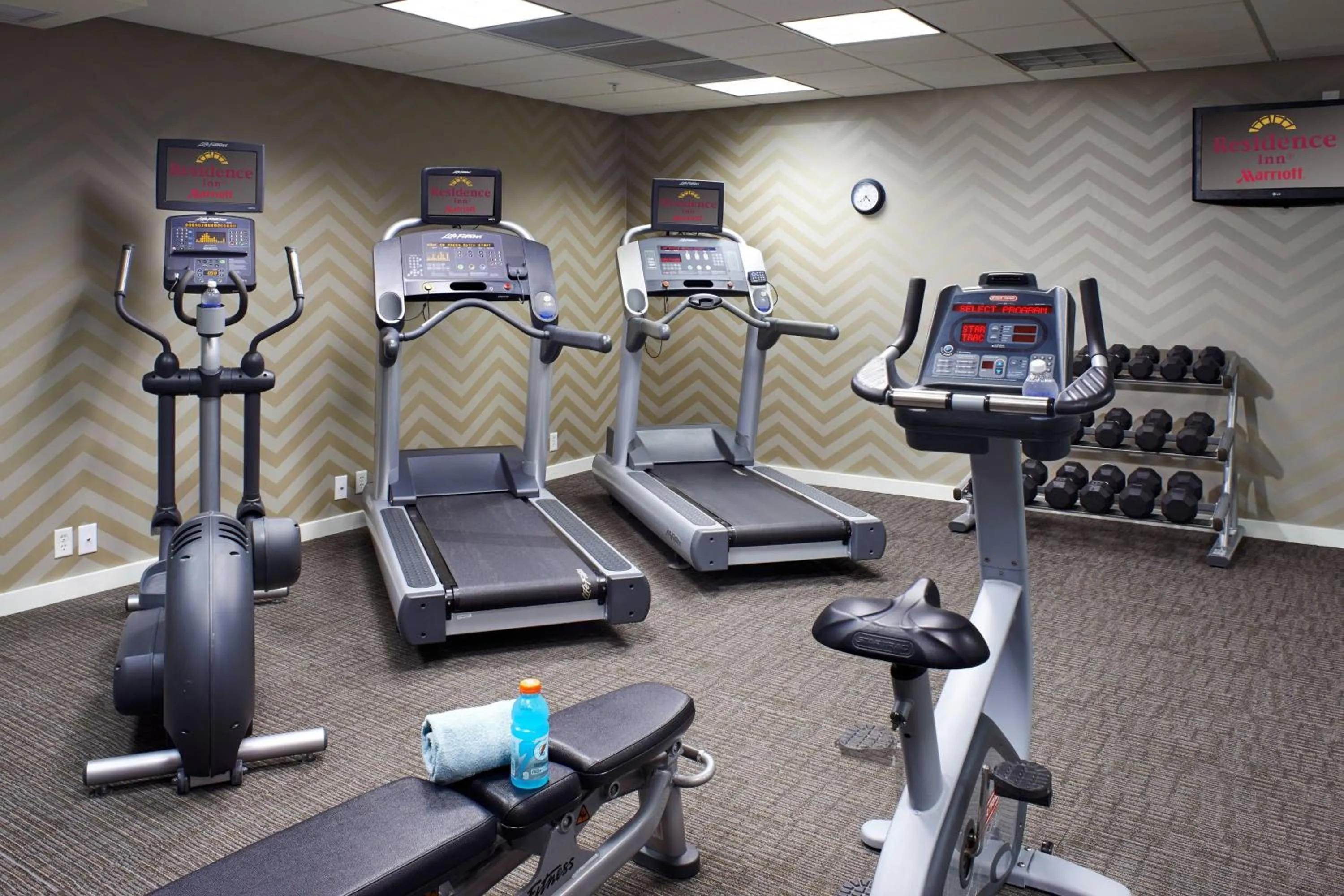 Fitness centre/facilities in Residence Inn by Marriott Saginaw