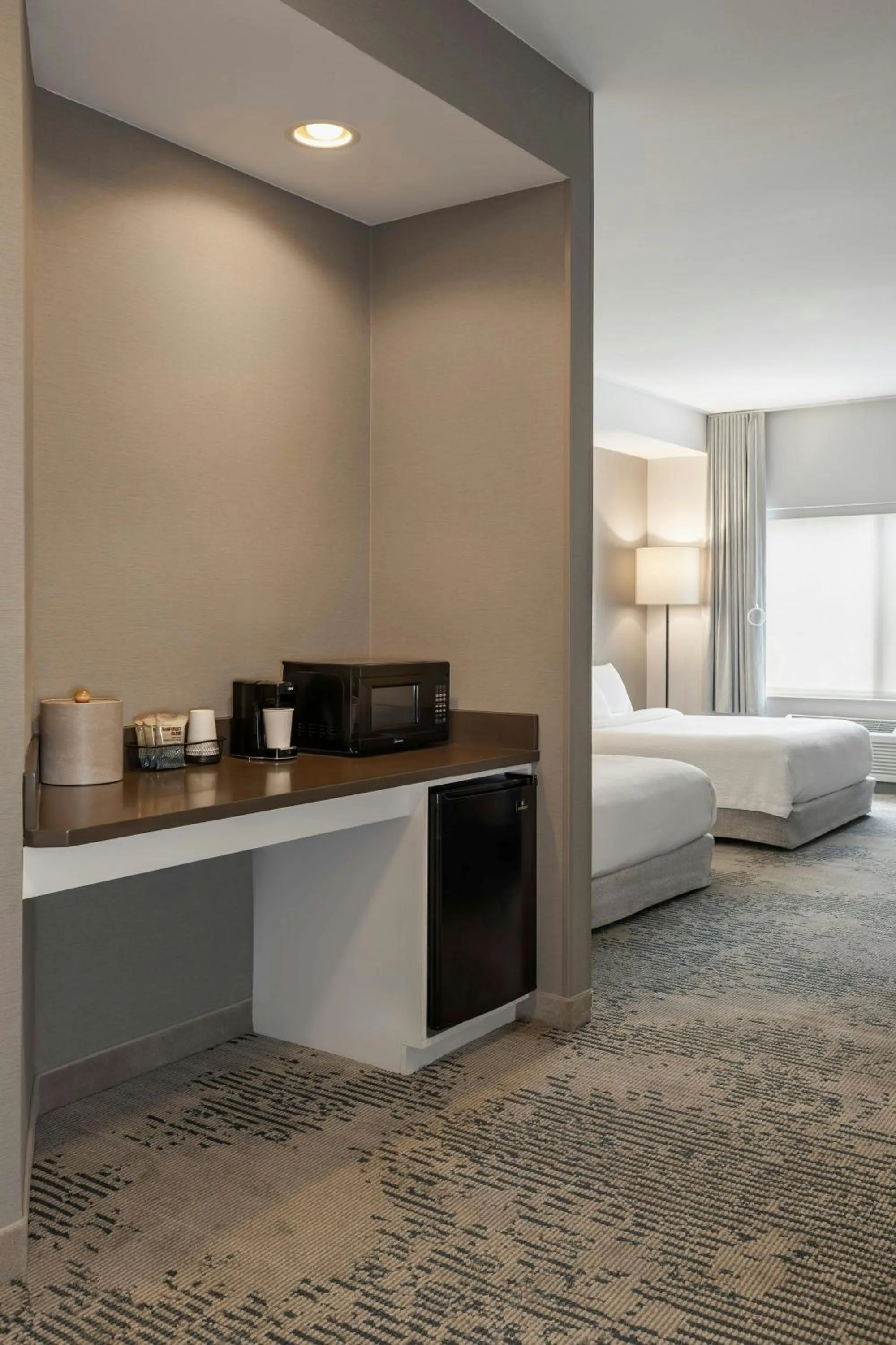 Kitchen or kitchenette, Bed in Springhill Suites by Marriott Frankenmuth