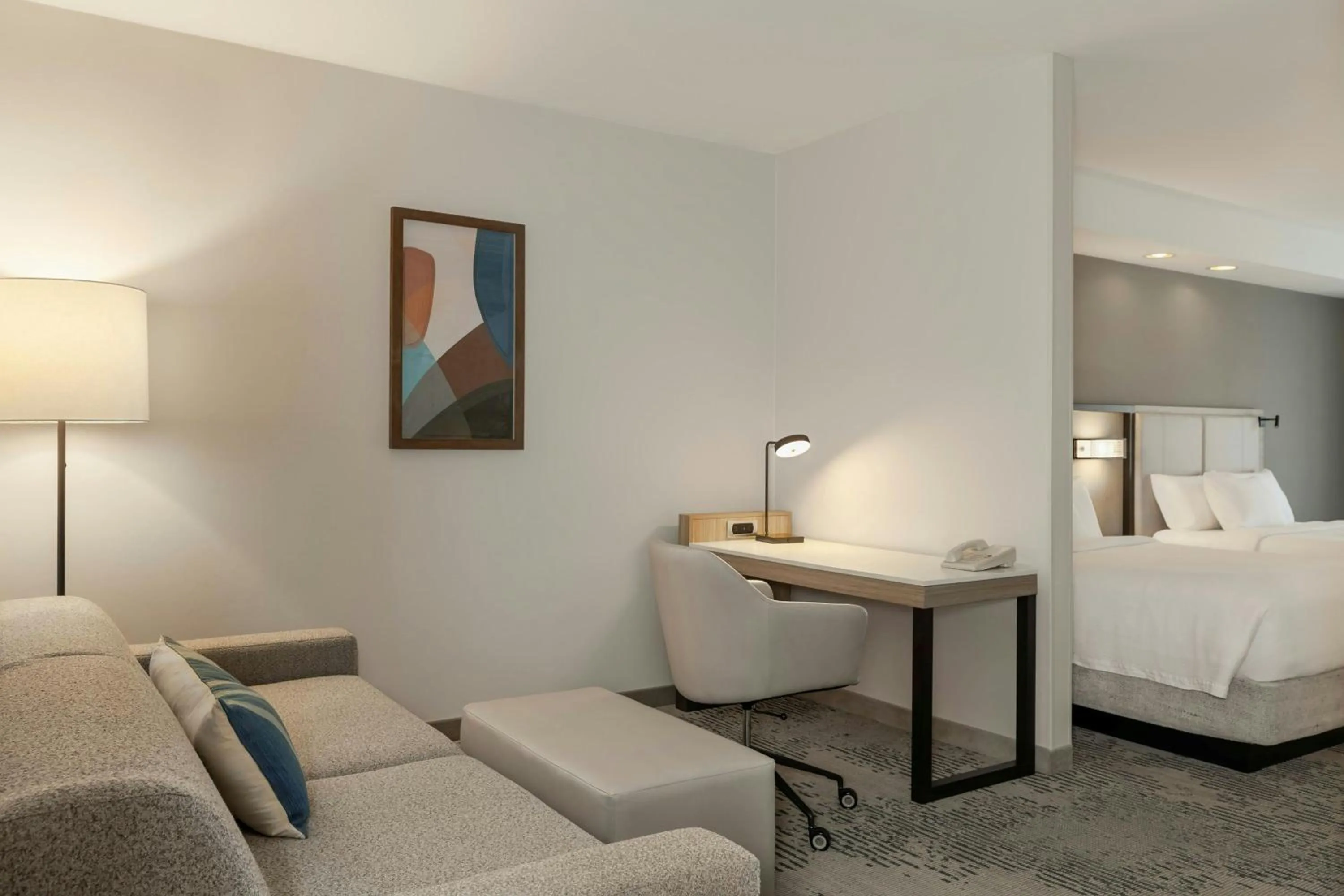 Bedroom, Bed in Springhill Suites by Marriott Frankenmuth