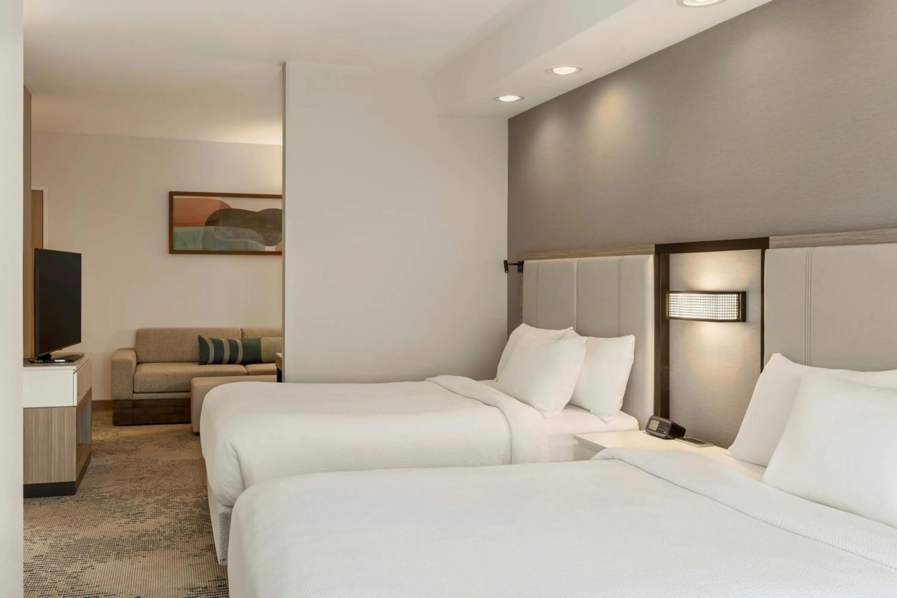 Bedroom, Bed in Springhill Suites by Marriott Frankenmuth