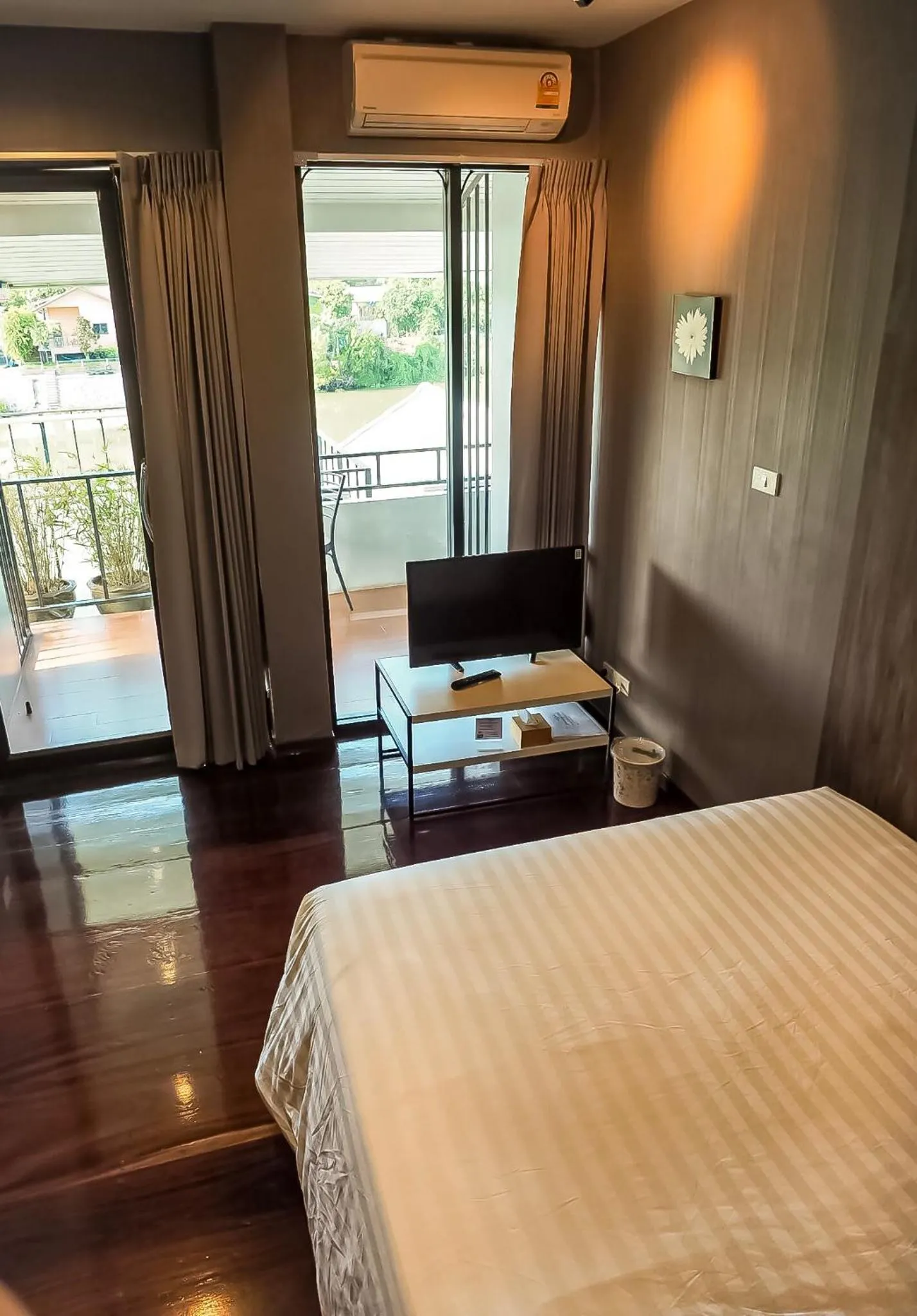 Bed in Baan Keang Chon Ayutthaya บ้านเคียงชล อยุธยา