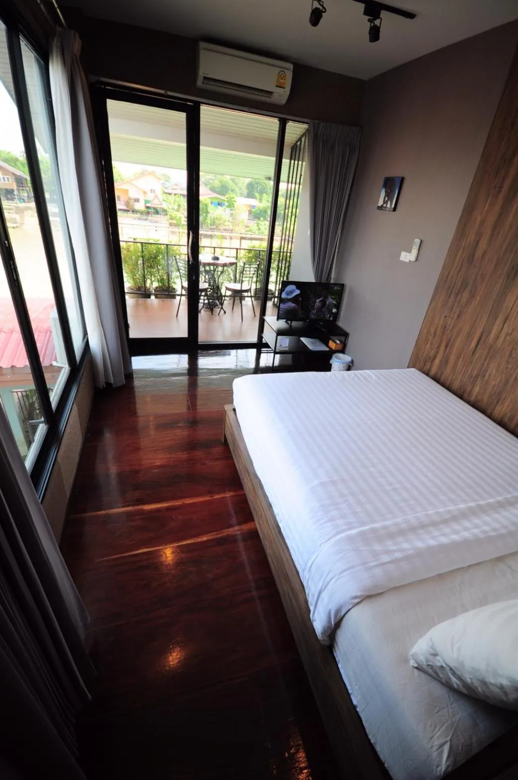 Bed in Baan Keang Chon Ayutthaya บ้านเคียงชล อยุธยา