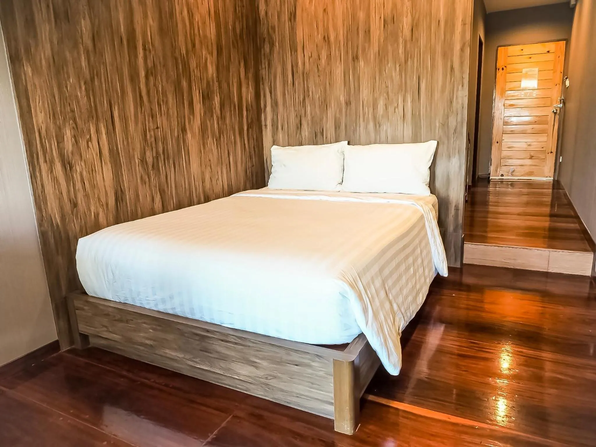 Bed in Baan Keang Chon Ayutthaya บ้านเคียงชล อยุธยา