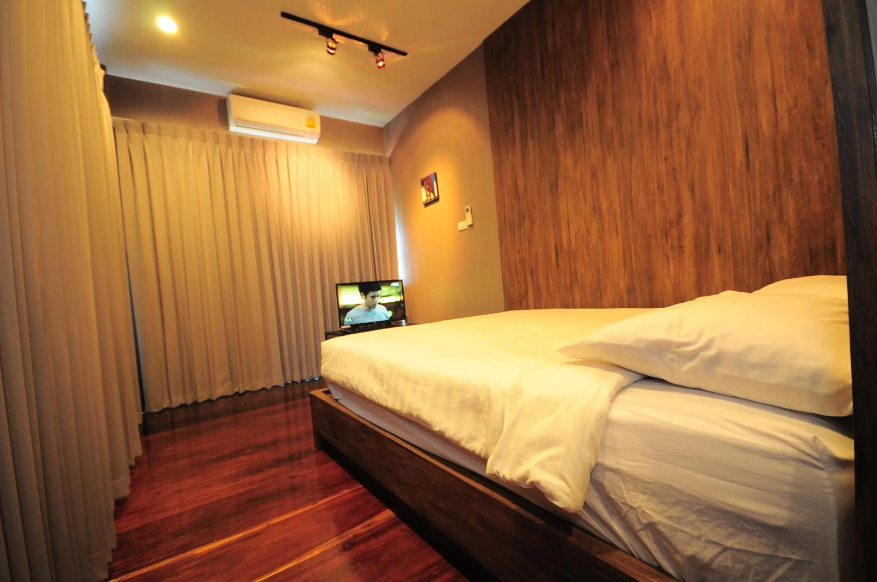 Bed in Baan Keang Chon Ayutthaya บ้านเคียงชล อยุธยา