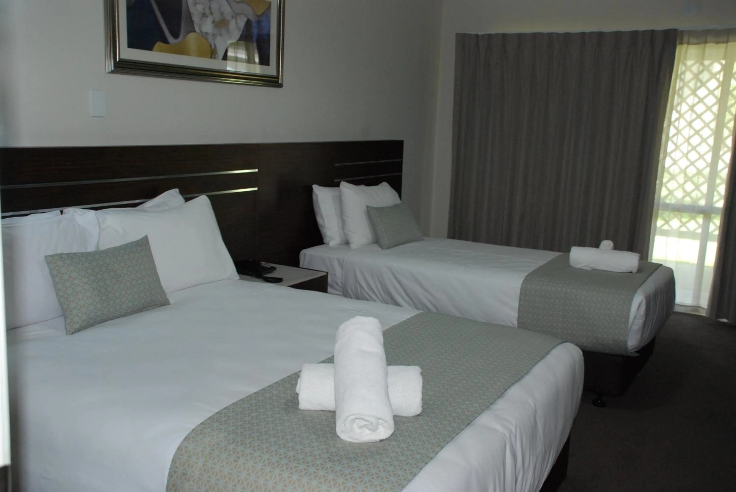 Bedroom, Bed in Auckland Airport Kiwi Motel