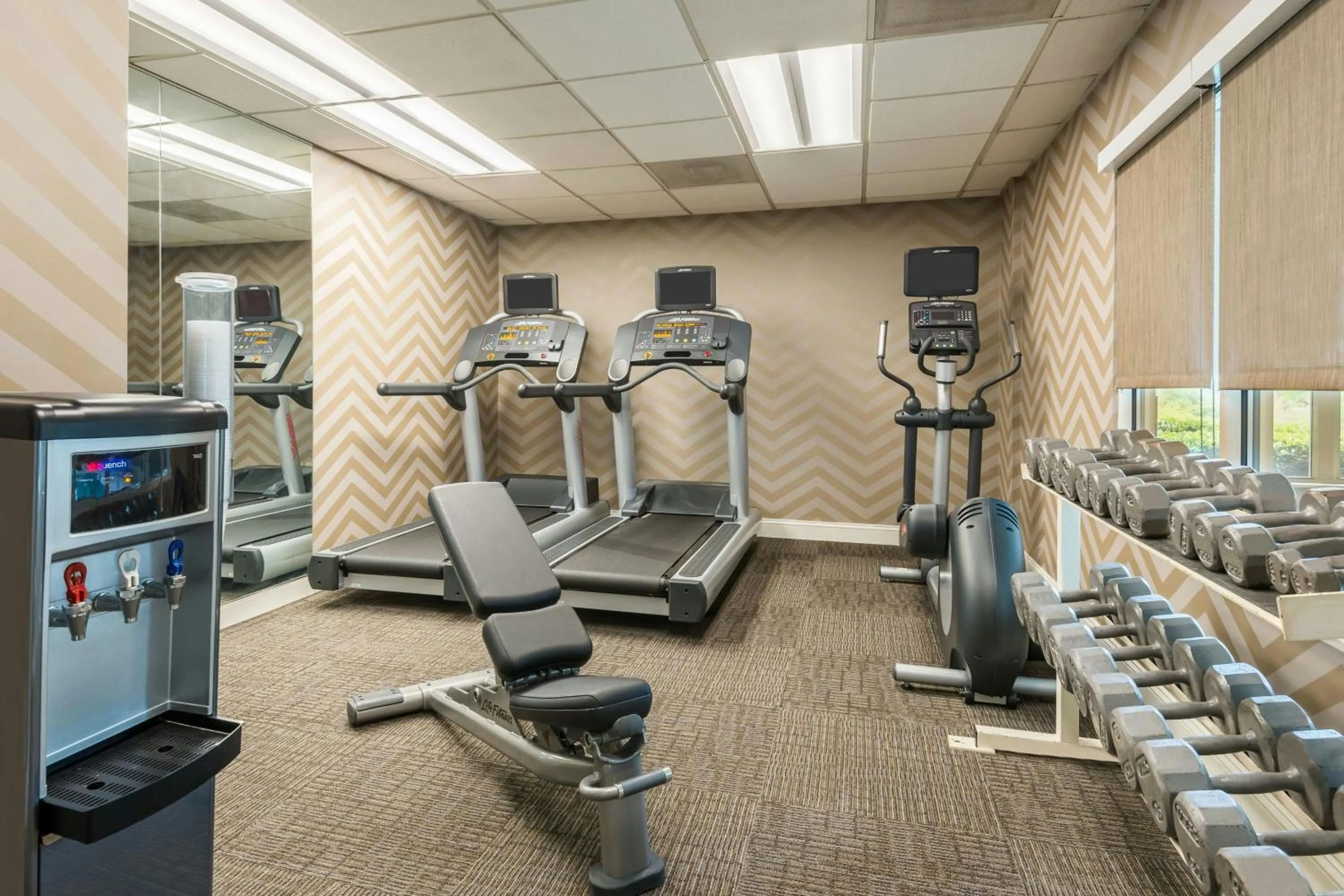 Fitness centre/facilities in Residence Inn Macon