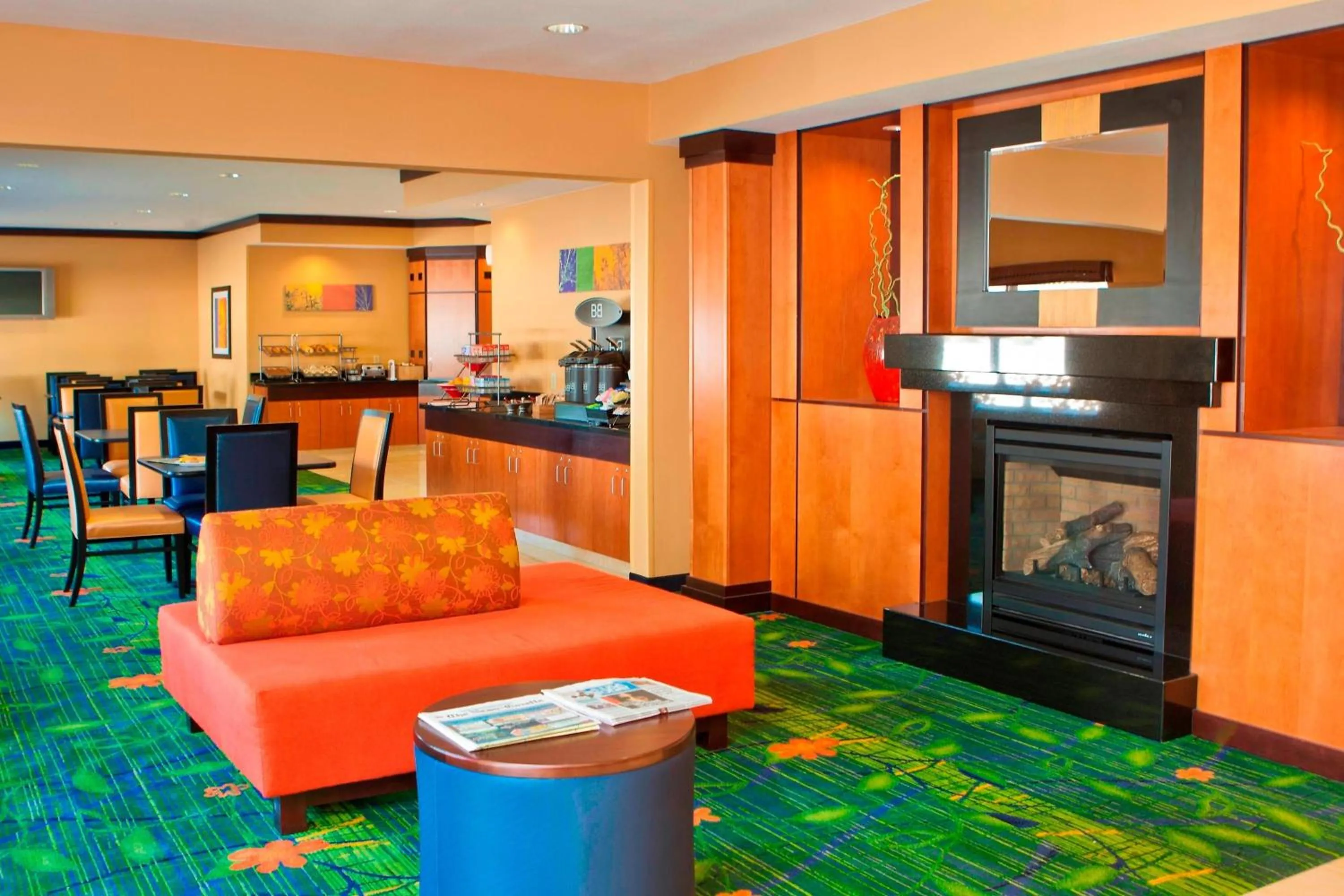 Lobby or reception in Fairfield Inn & Suites Joliet North/Plainfield