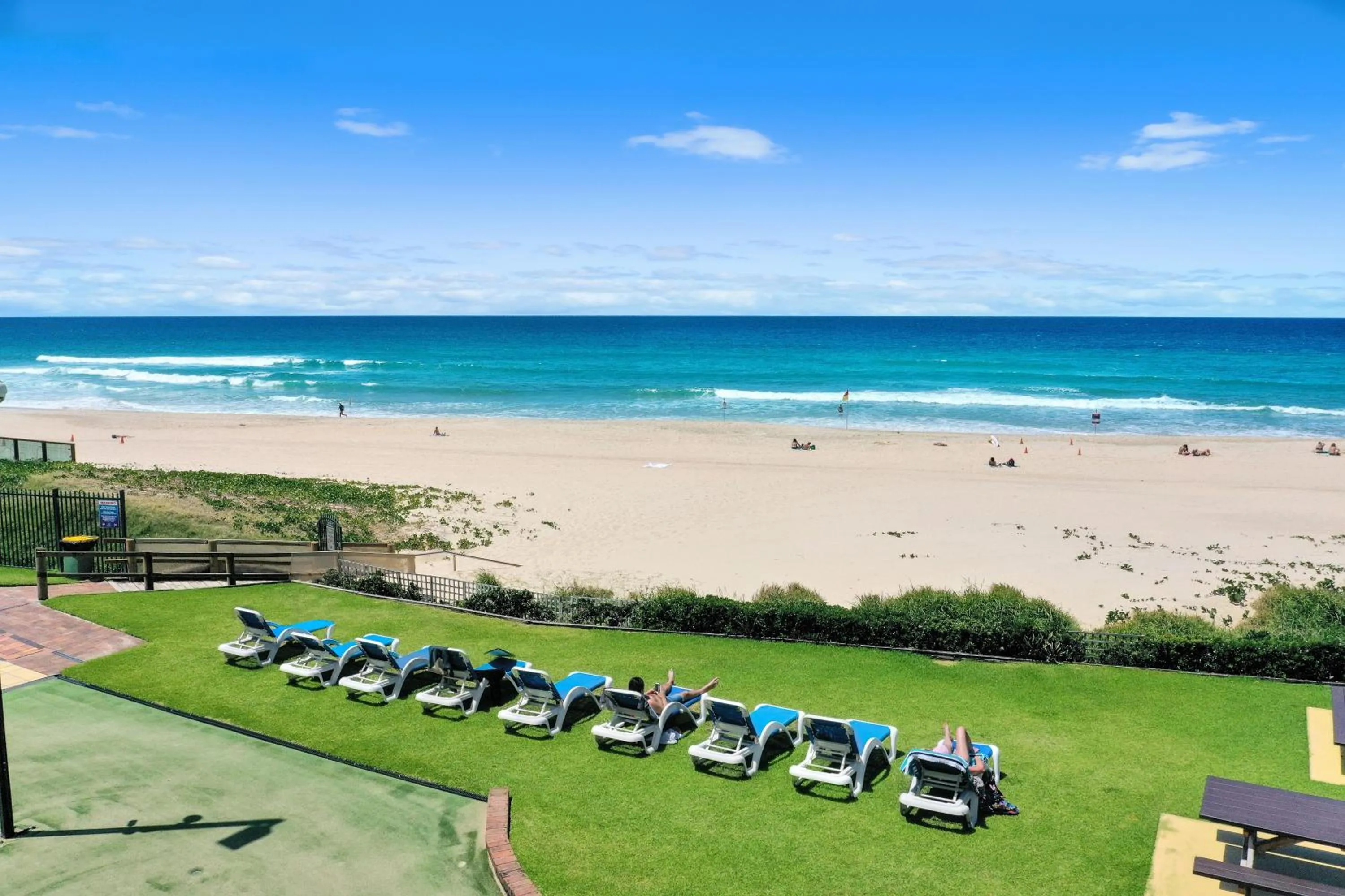 Beach in Breakers North Absolute Beachfront Apartments - Official