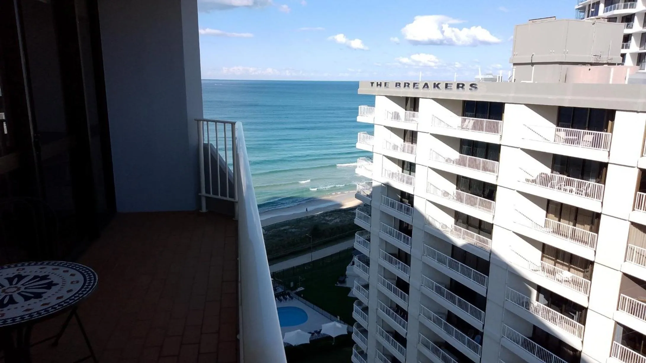 View (from property/room) in Breakers North Absolute Beachfront Apartments - Official