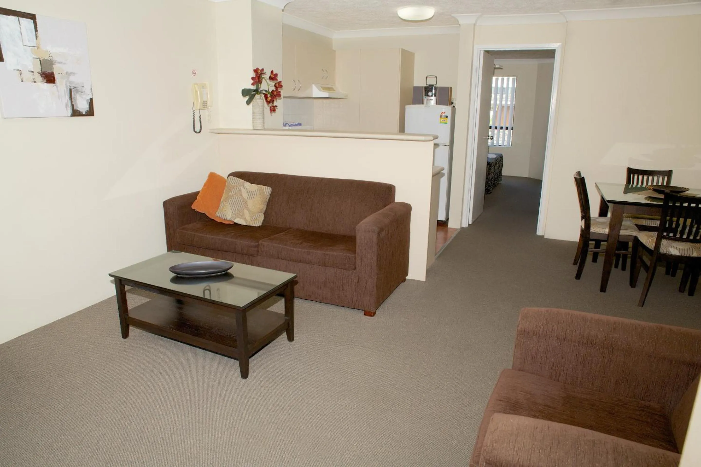 Living room in Chevron Palms by Gold Coast Premium