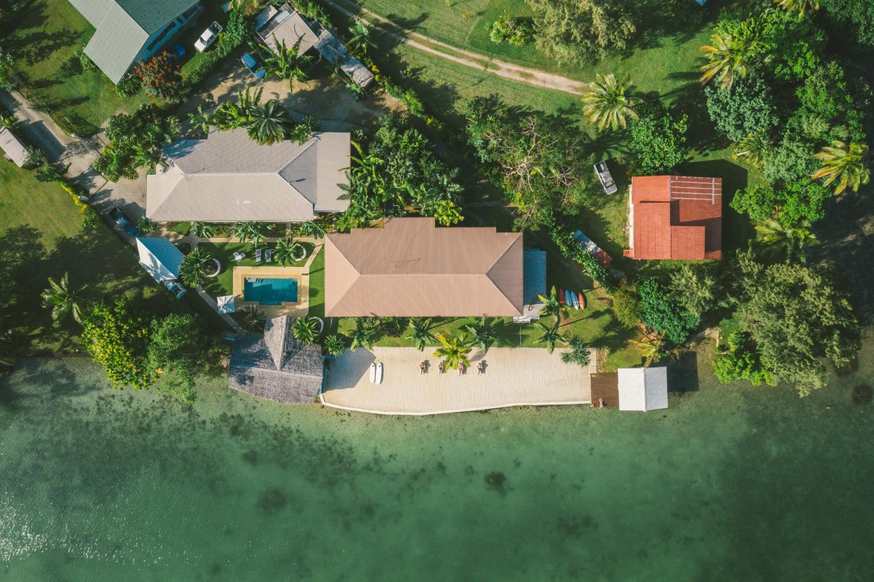 Bird's eye view in Tropicana Lagoon Apartments