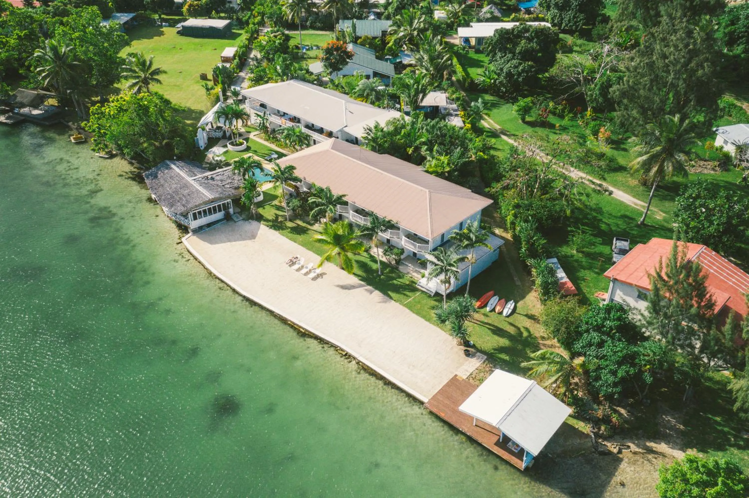 Bird's eye view in Tropicana Lagoon Apartments