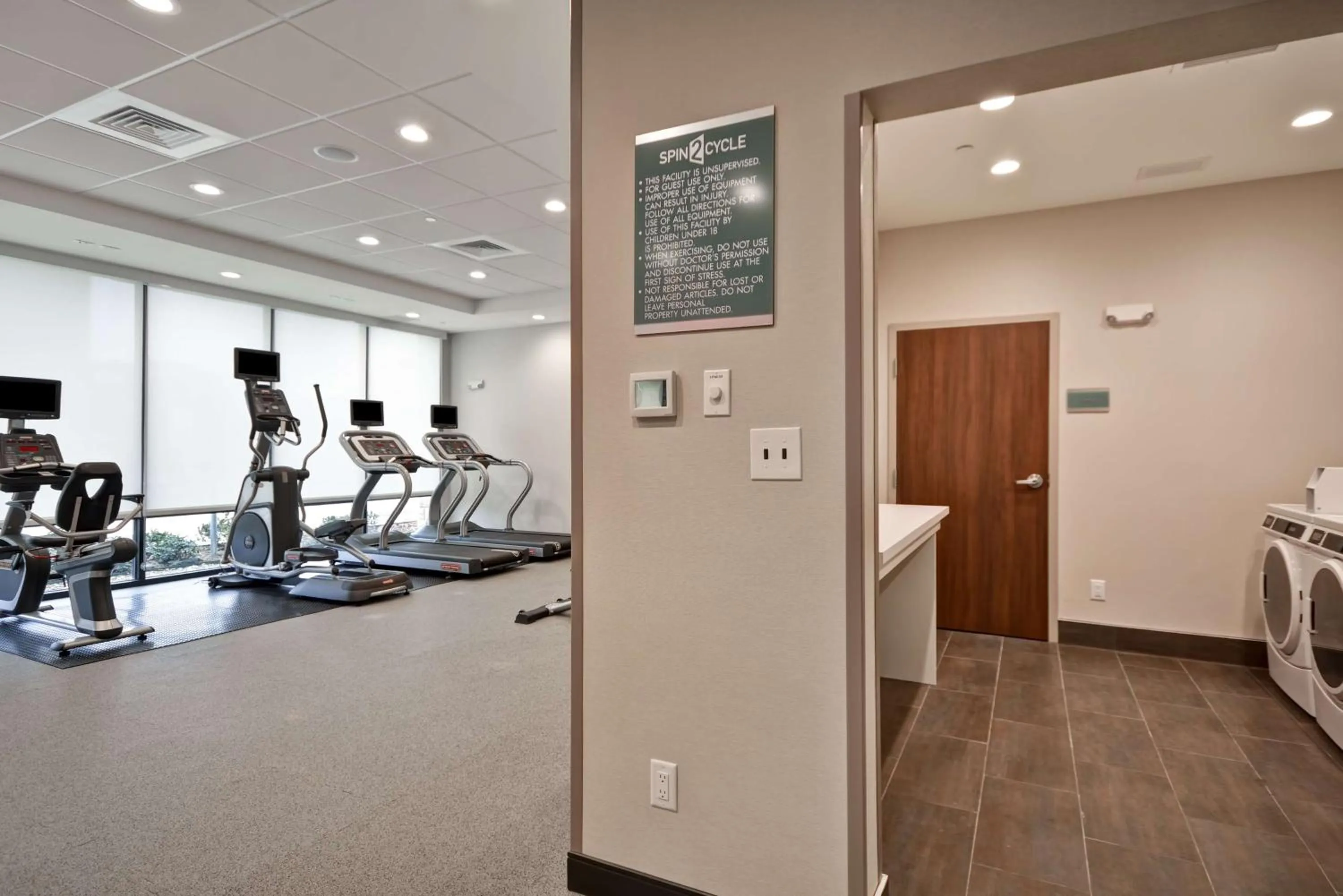 Fitness centre/facilities in Home 2 Suites By Hilton Fairview Allen