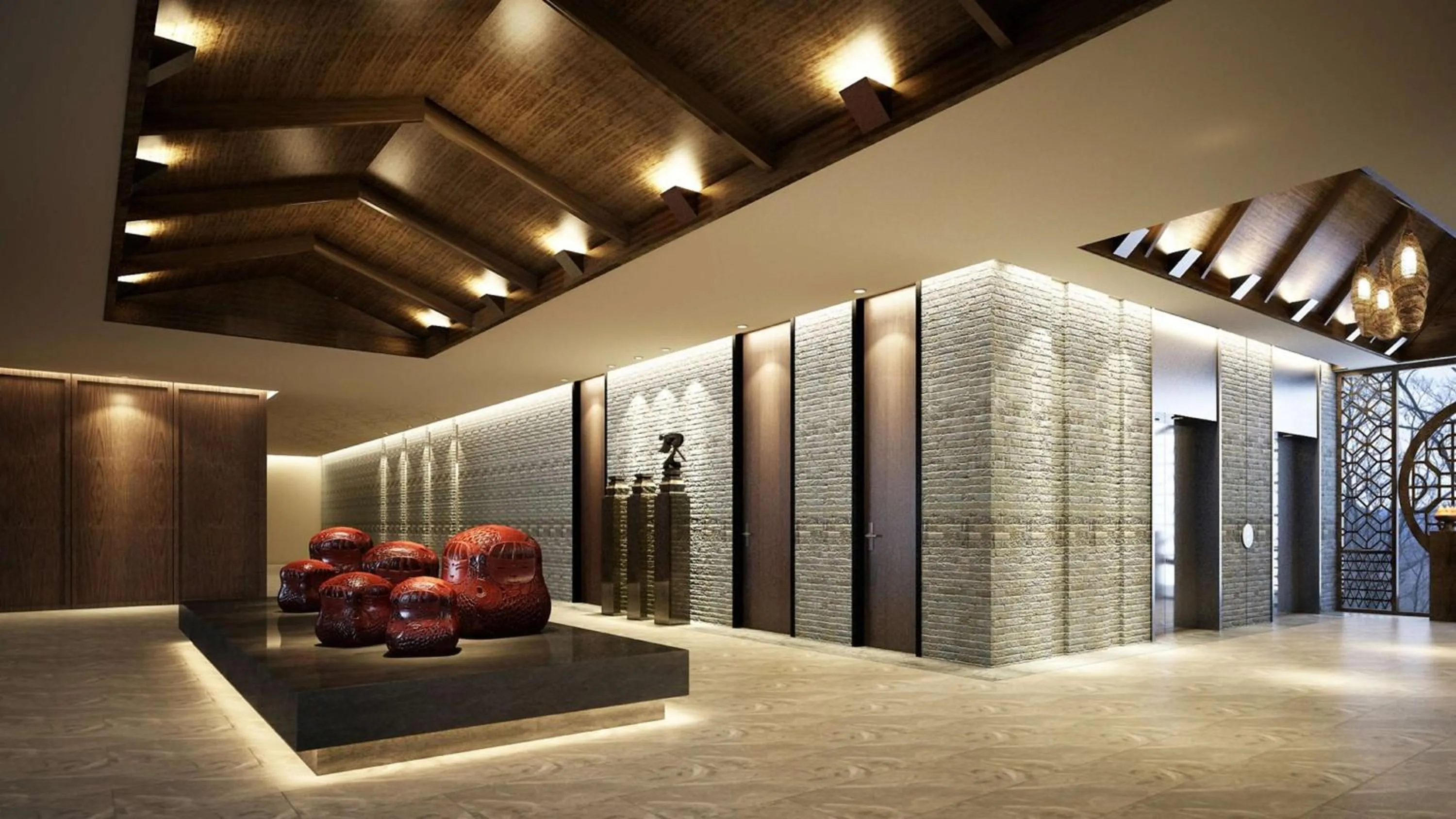Lobby or reception in Hilton Huizhou Longmen Resort