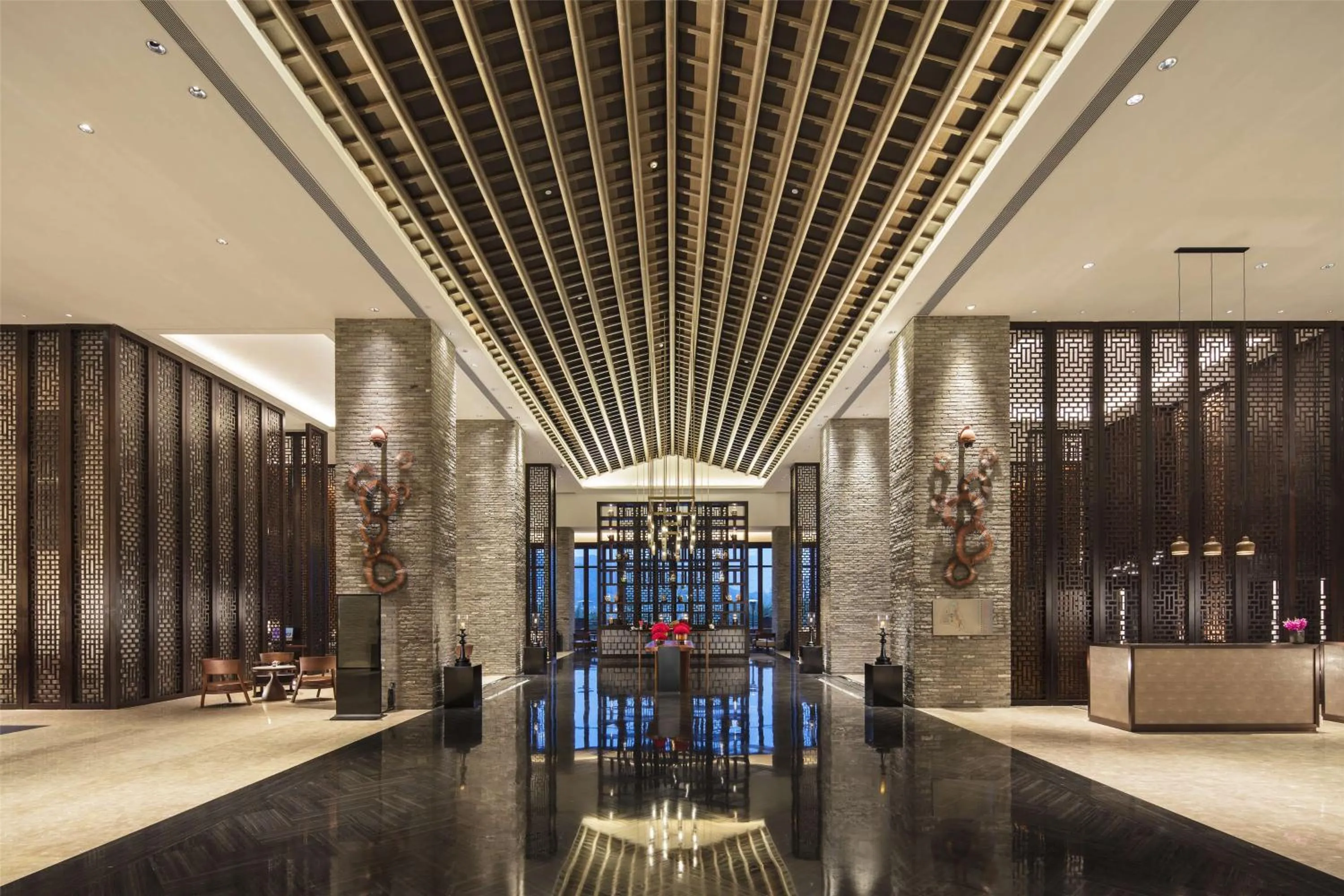 Lobby or reception in Hilton Huizhou Longmen Resort