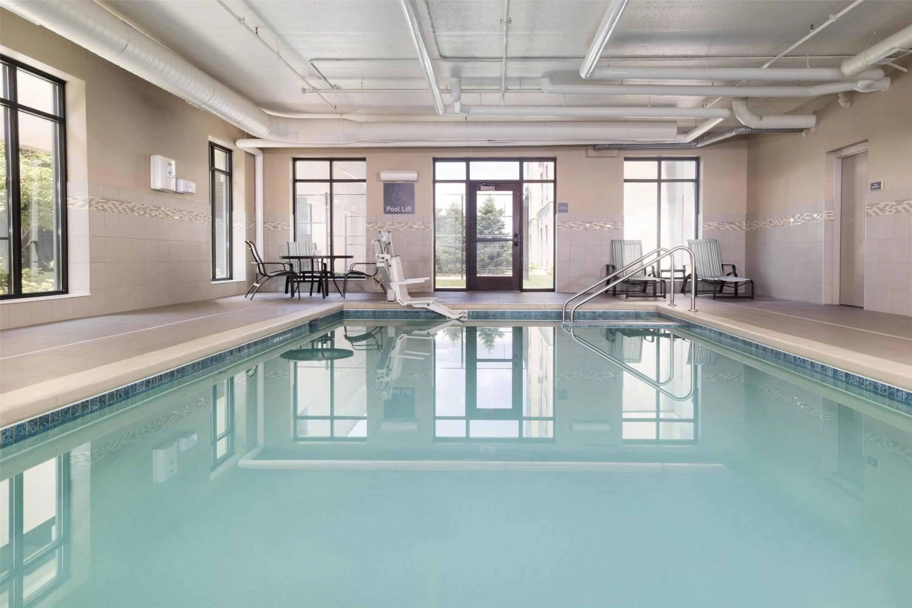 Pool view in Homewood Suites By Hilton Wauwatosa Milwaukee