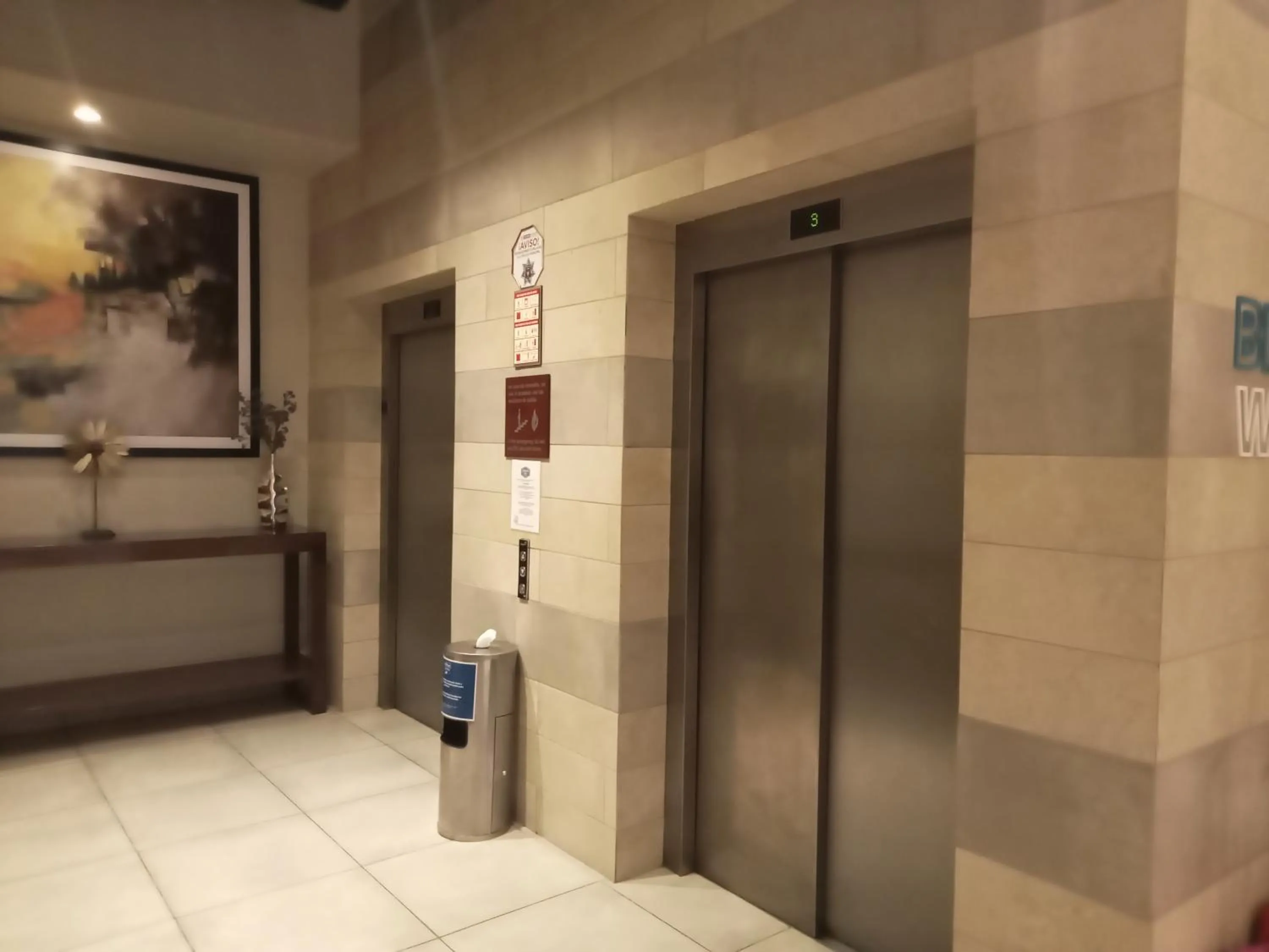 elevator in Hampton Inn By Hilton Tijuana