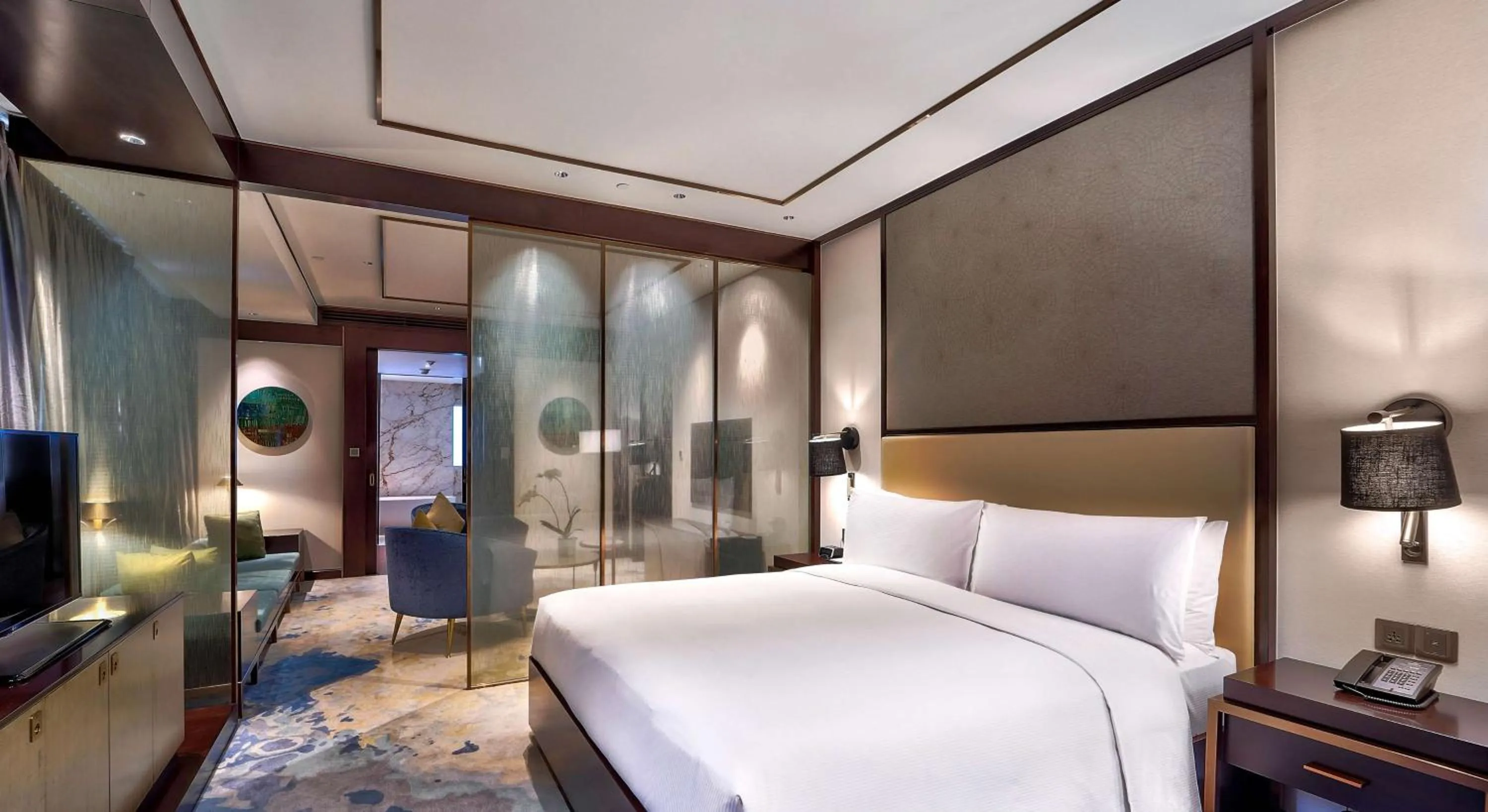 Bed in Hilton Da Nang