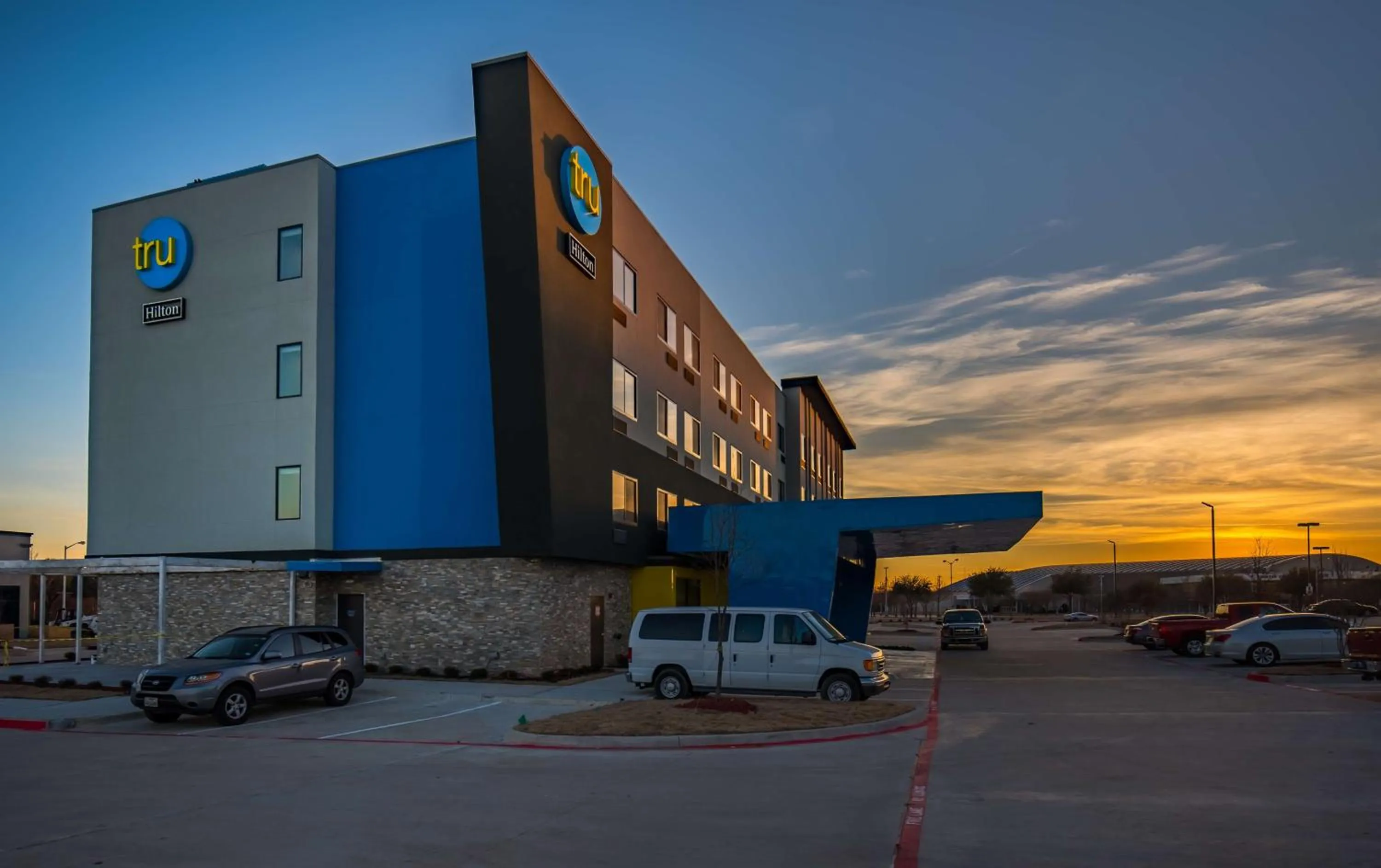 Property building in Tru by Hilton Garland Richardson