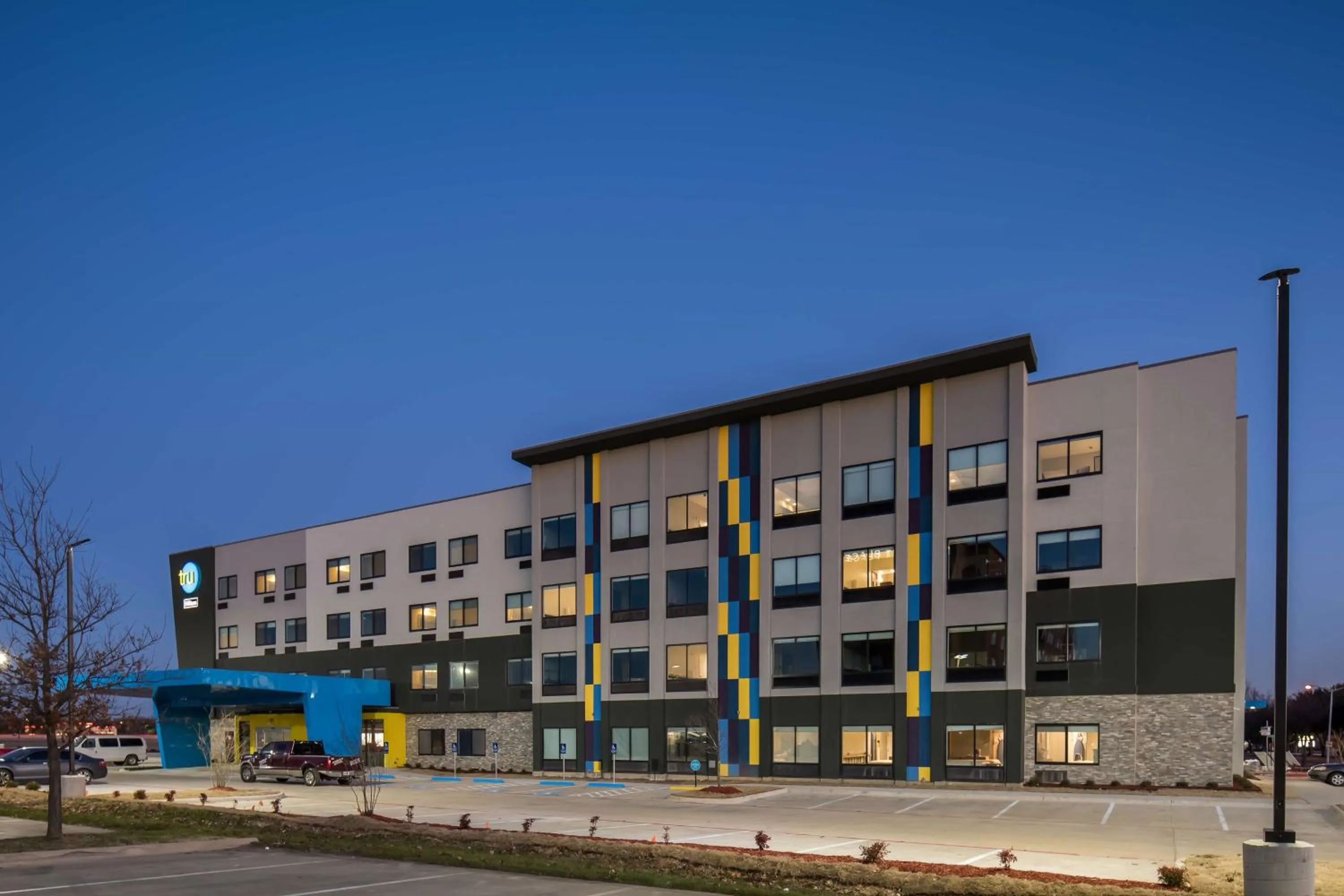 Property building in Tru by Hilton Garland Richardson