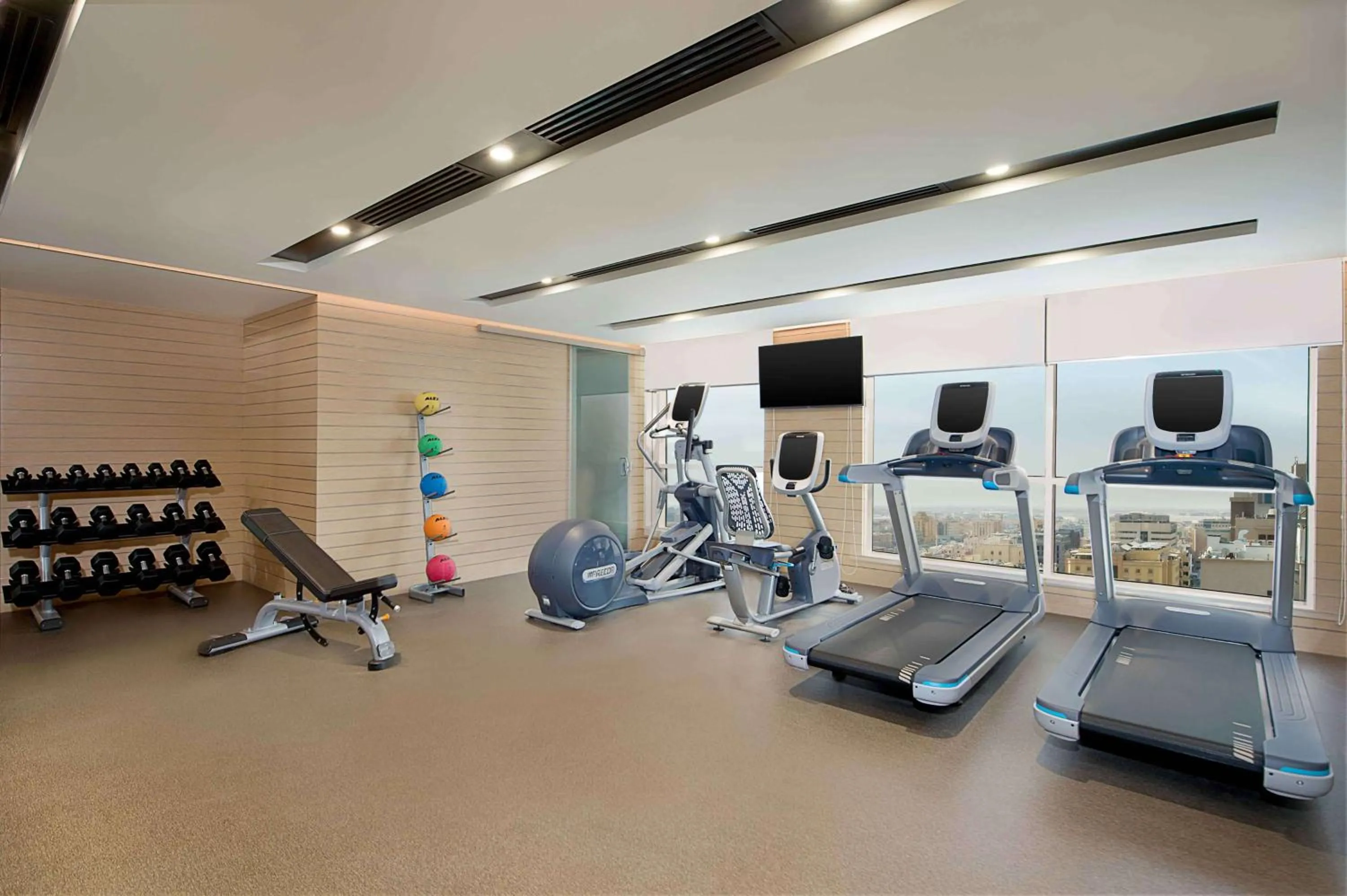 Fitness centre/facilities in Hilton Garden Inn Al Khobar