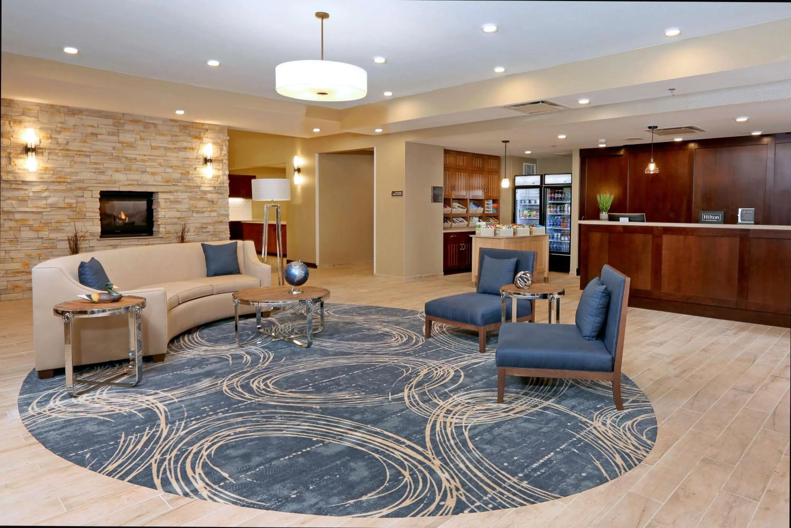 Lobby or reception in Homewood Suites By Hilton West Fargo/Sanford Medical Center